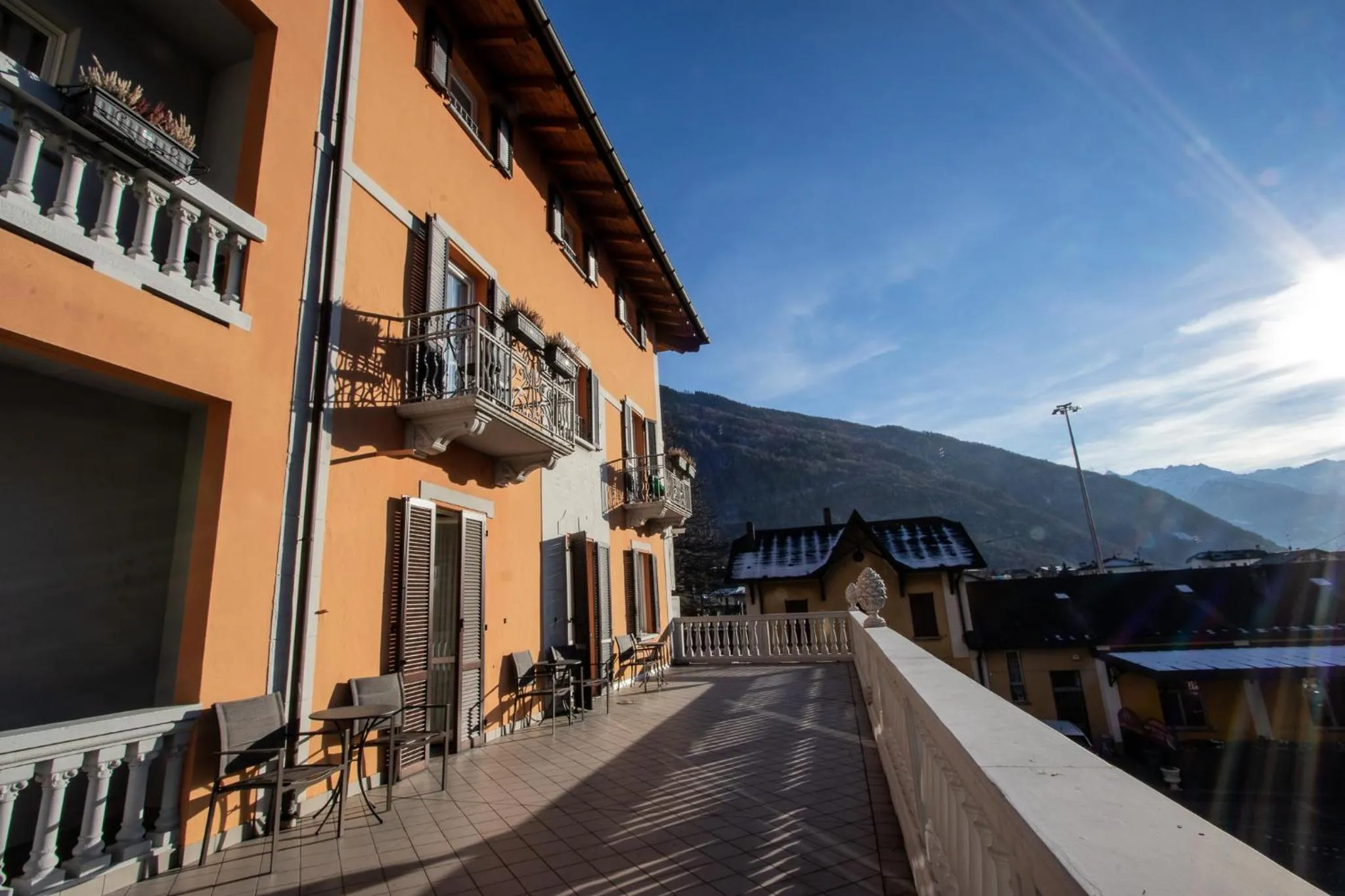 Property building in Hotel Bernina