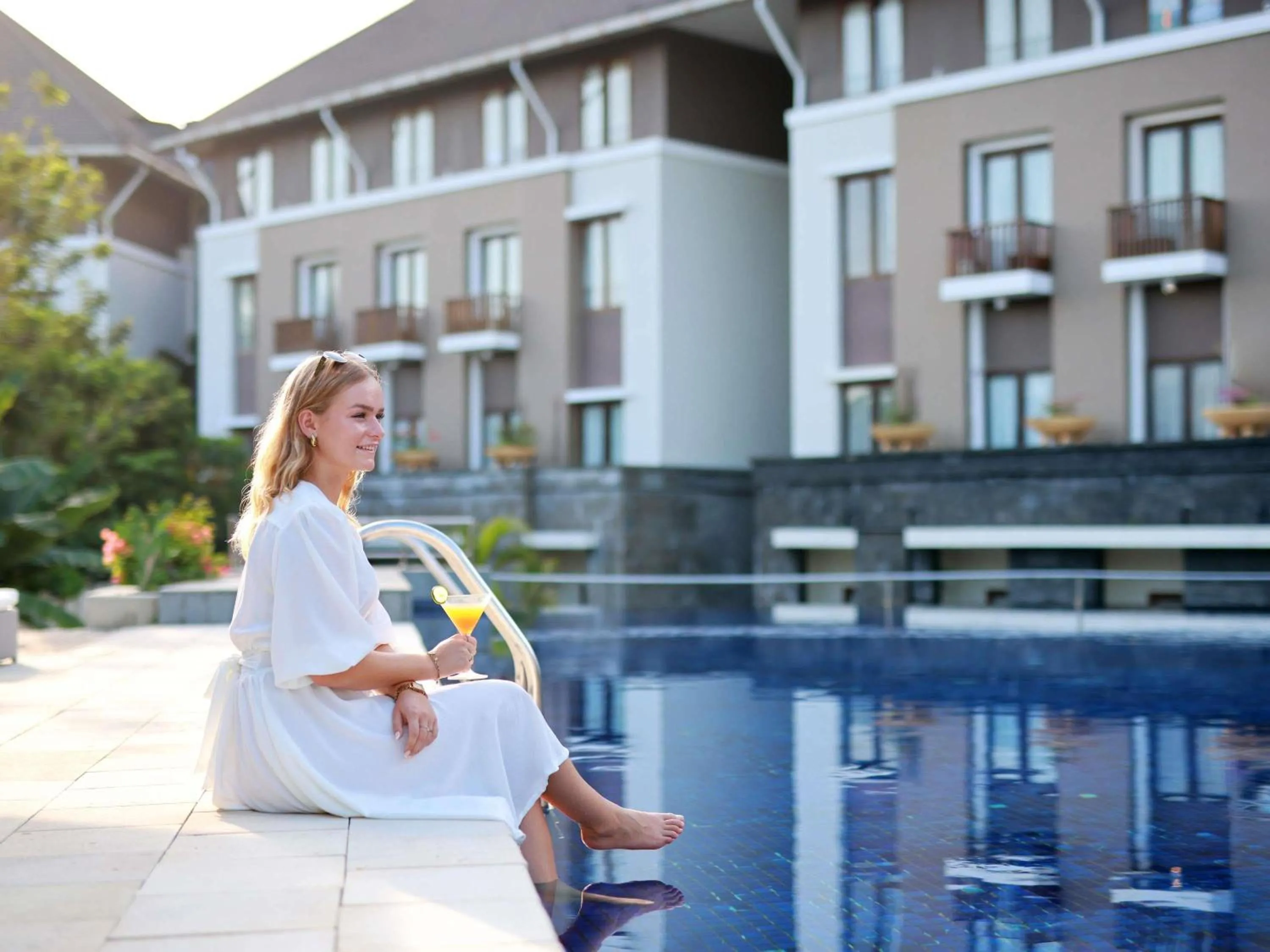 Pool view in Mercure Bali Nusa Dua