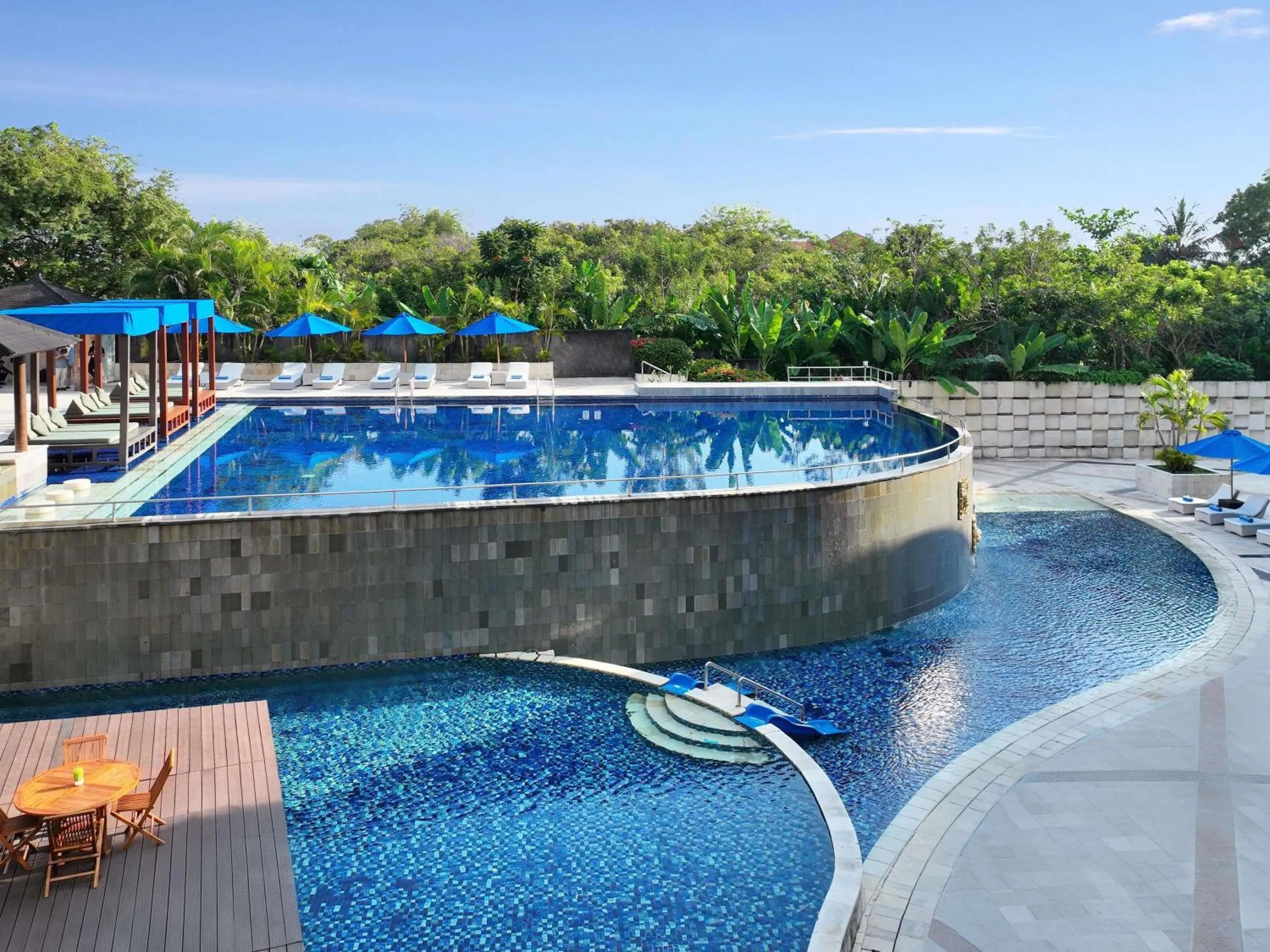 Pool view in Mercure Bali Nusa Dua