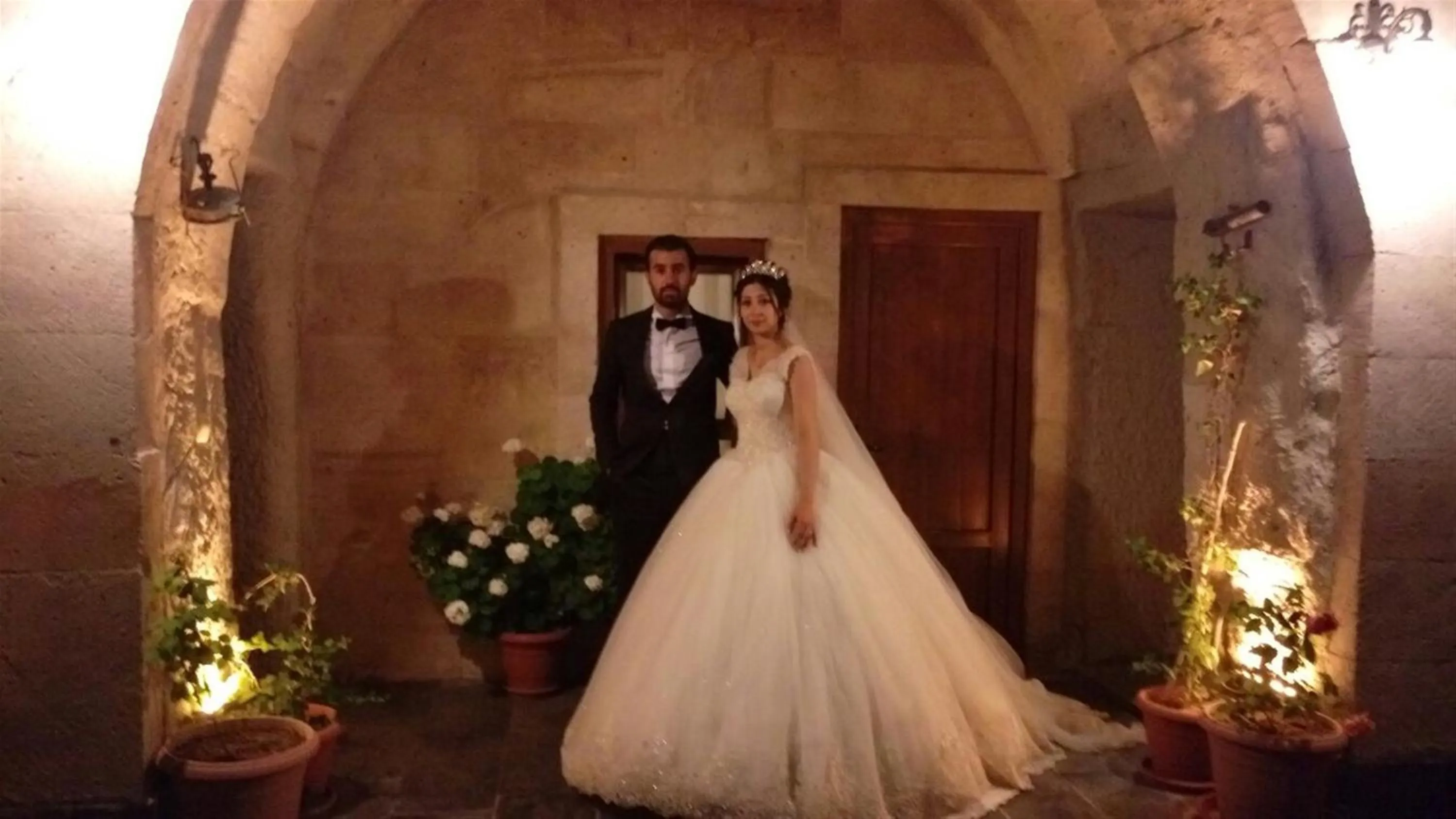 Family in Falcon Cave Suites