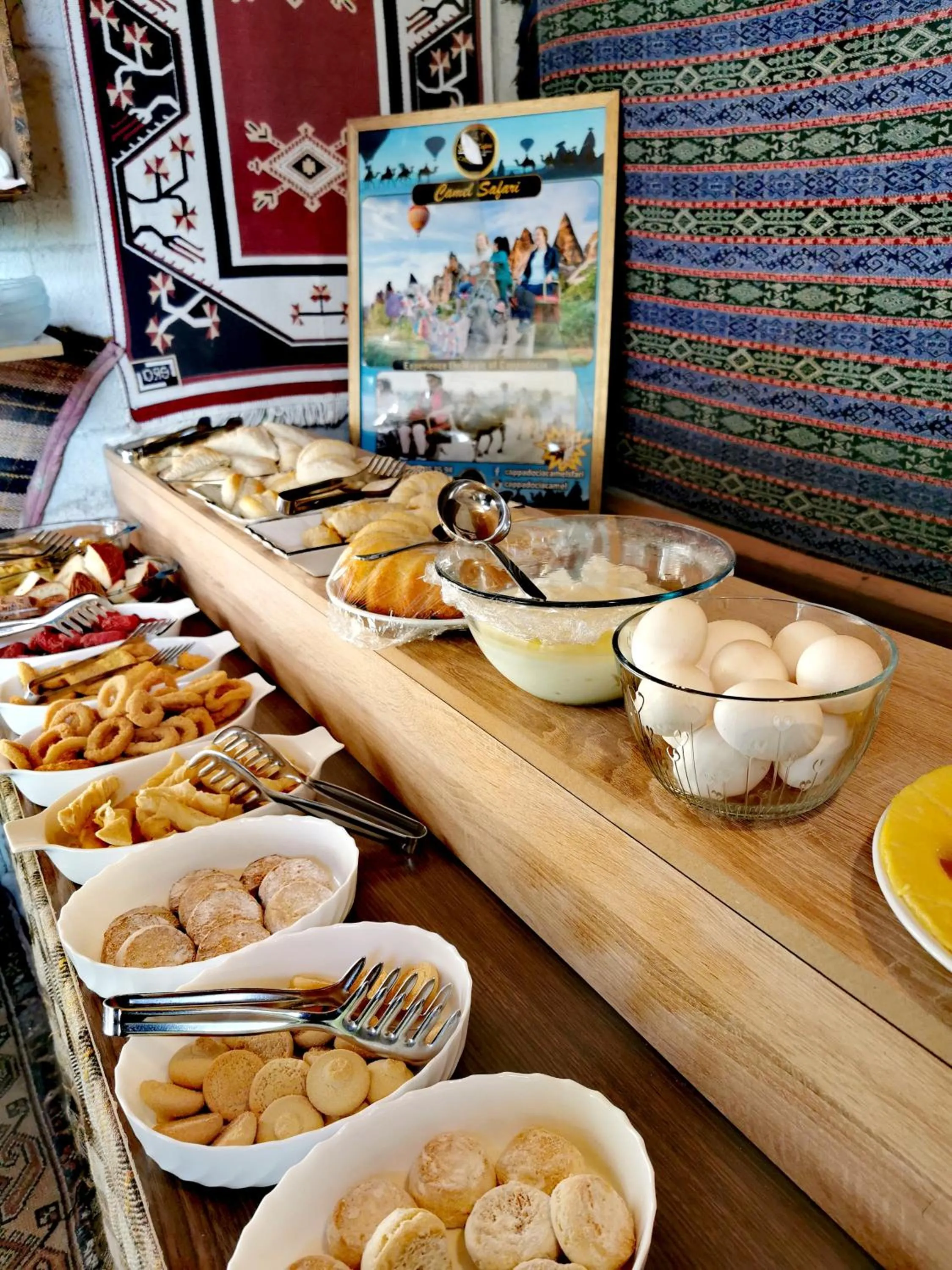 Breakfast in Falcon Cave Suites