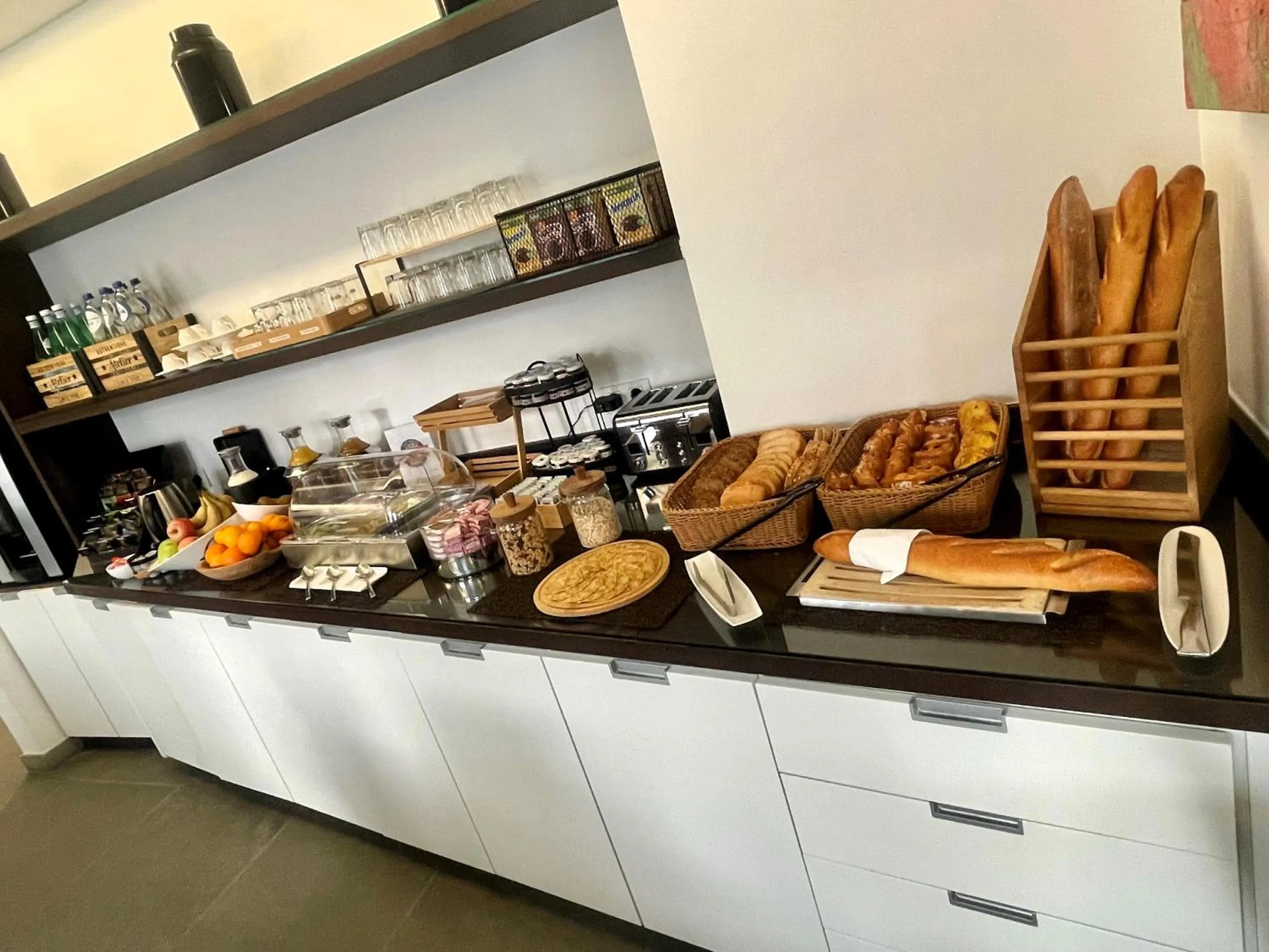 Buffet breakfast in Hotel Alzinn