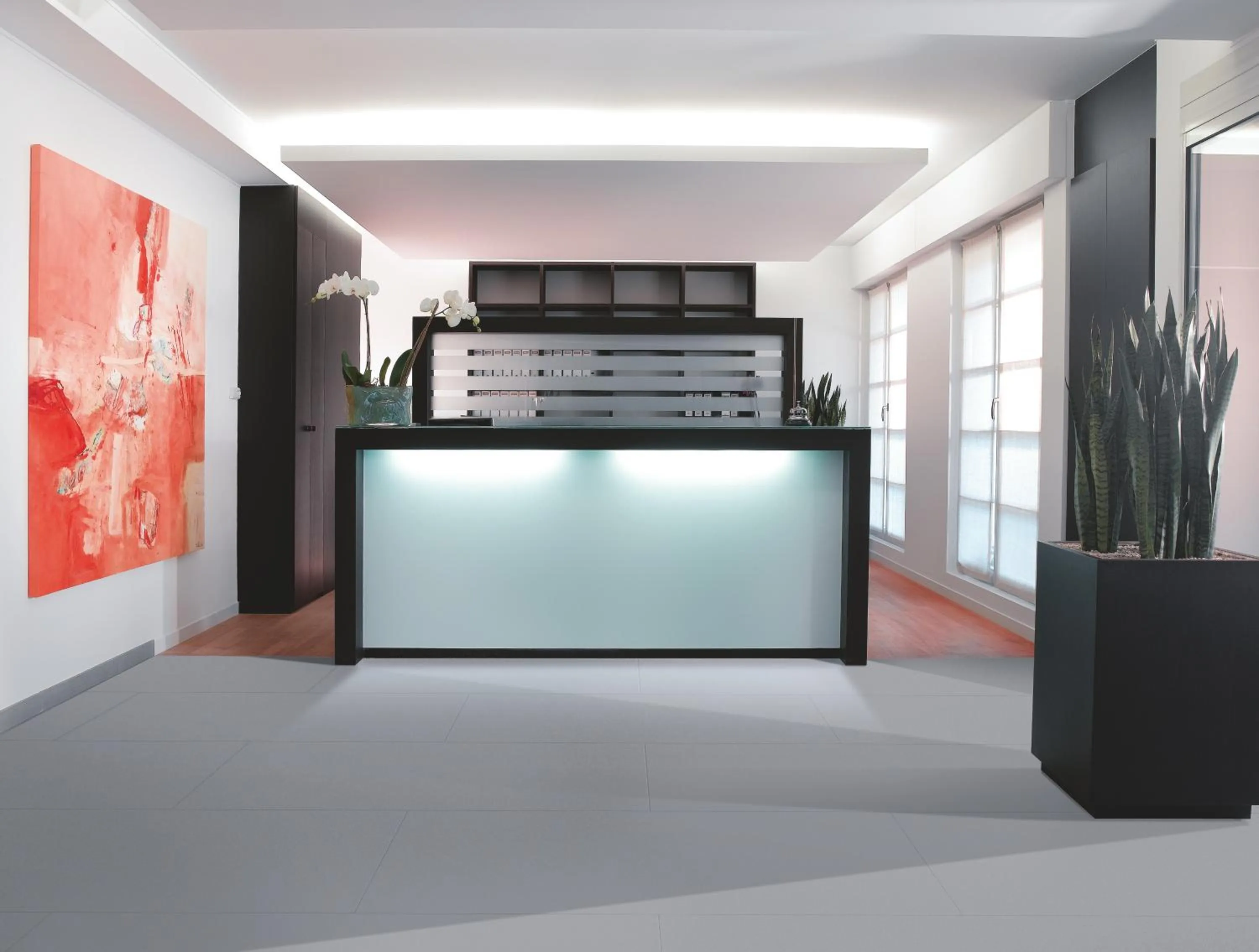 Lobby or reception in Hotel Alzinn