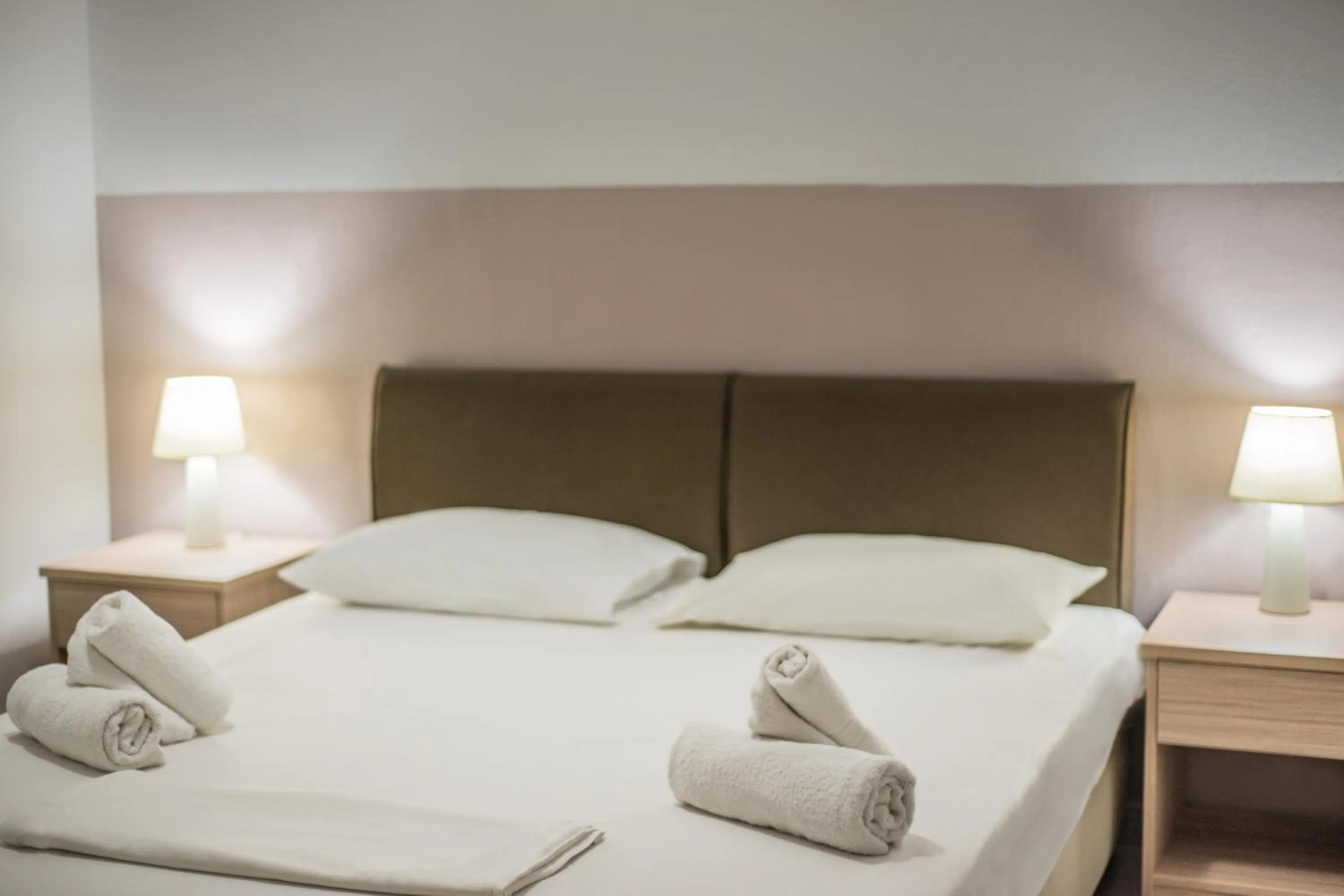 Bed in Stefania Studios by Estia