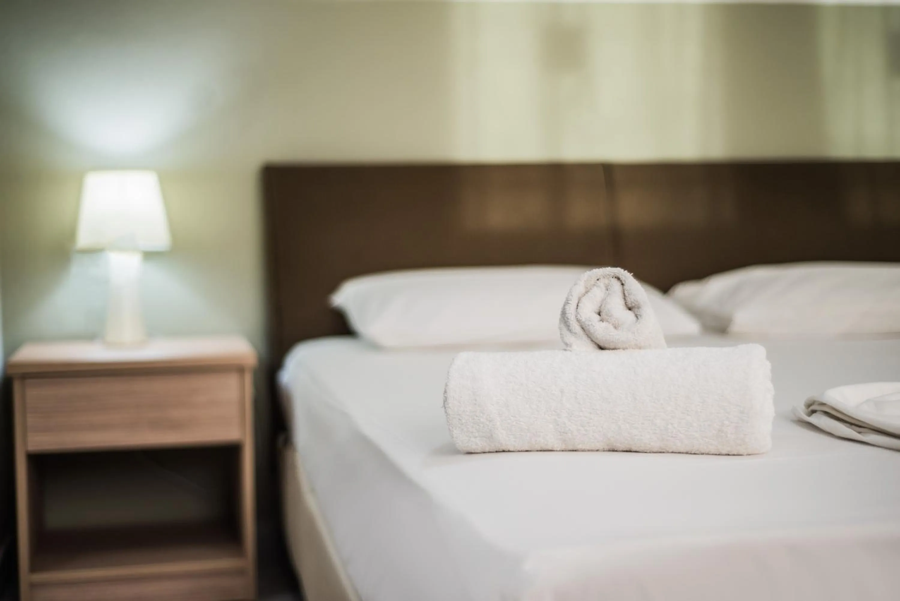 Bed in Stefania Studios by Estia