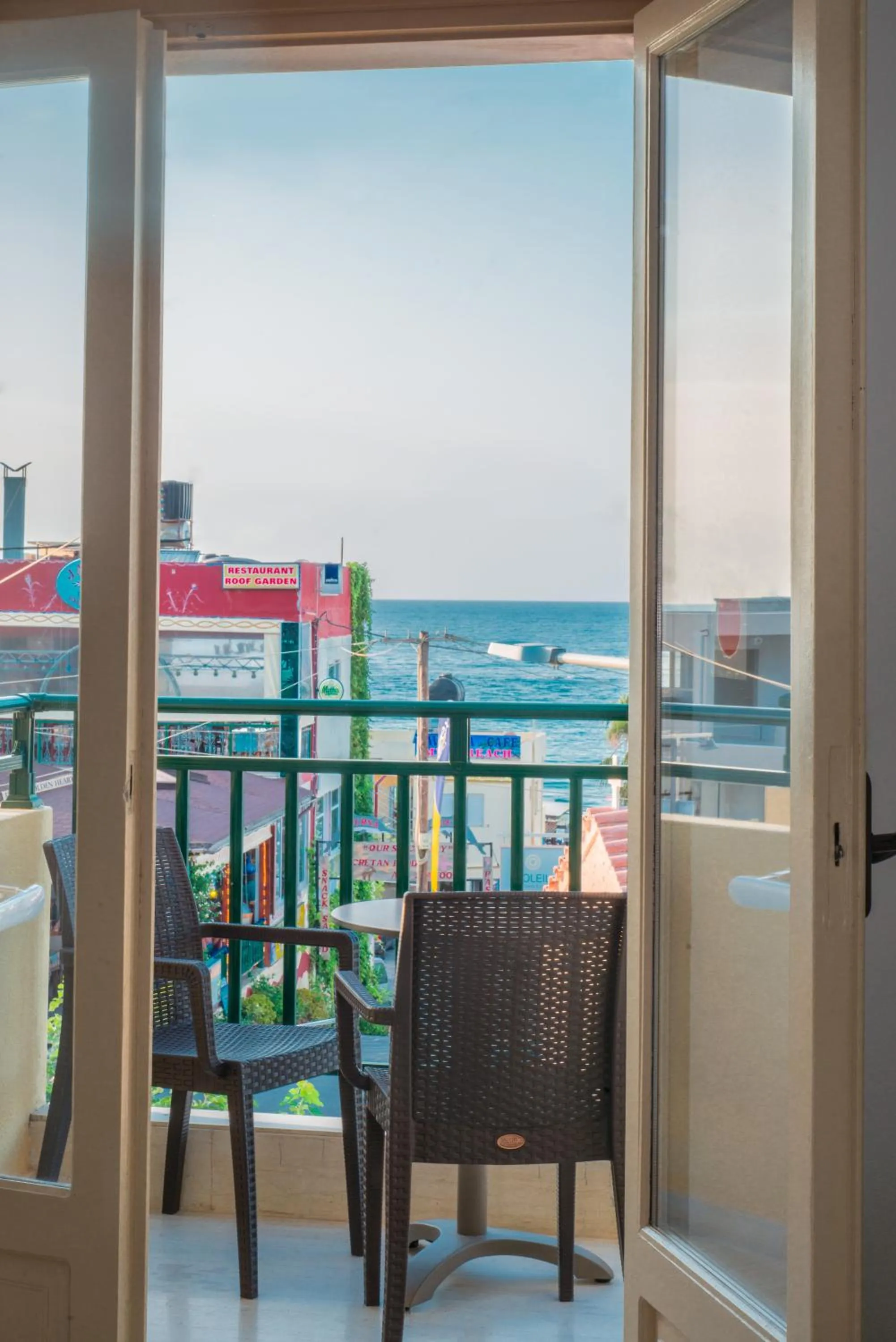 Balcony/Terrace in Stefania Studios by Estia