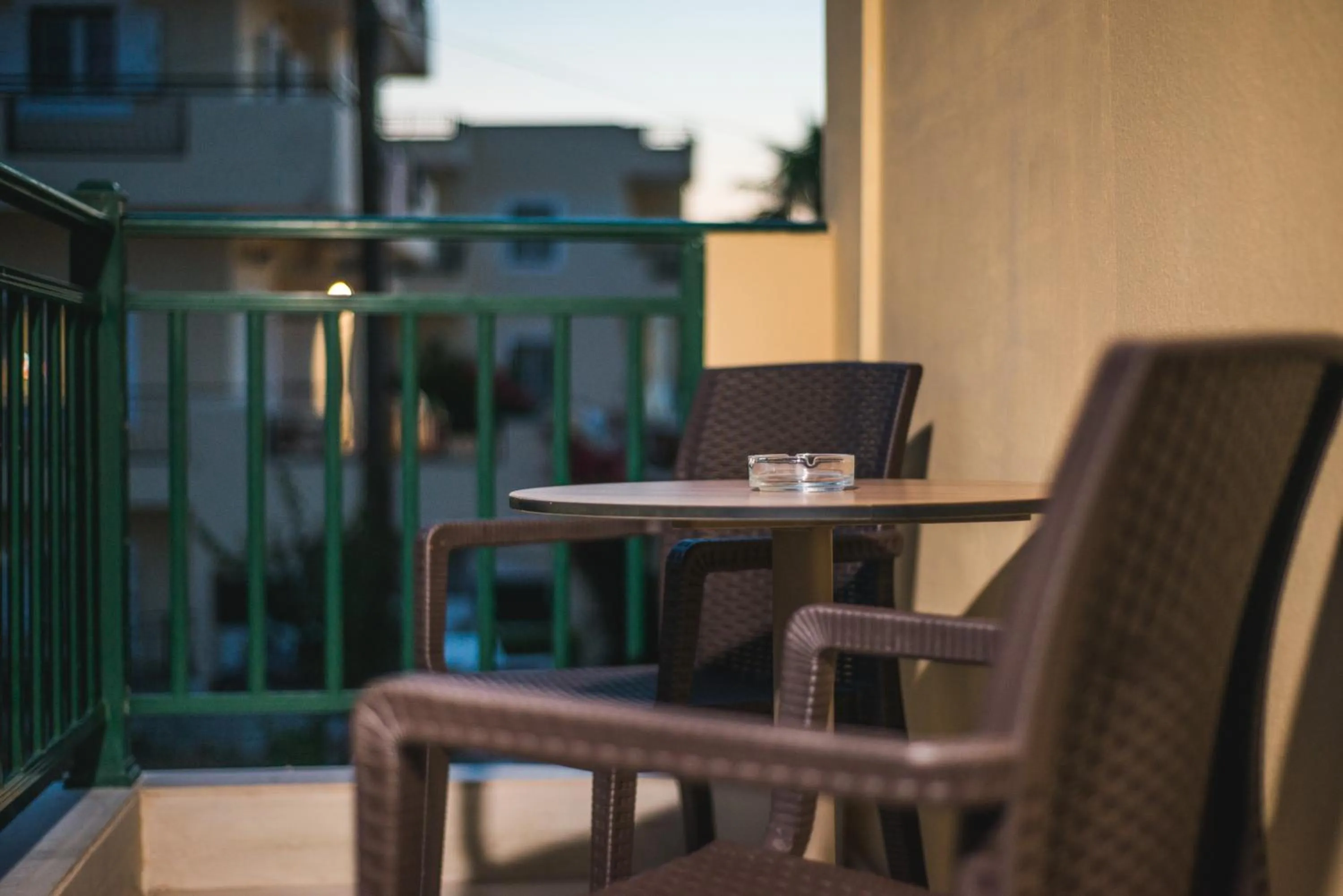 Balcony/Terrace in Stefania Studios by Estia