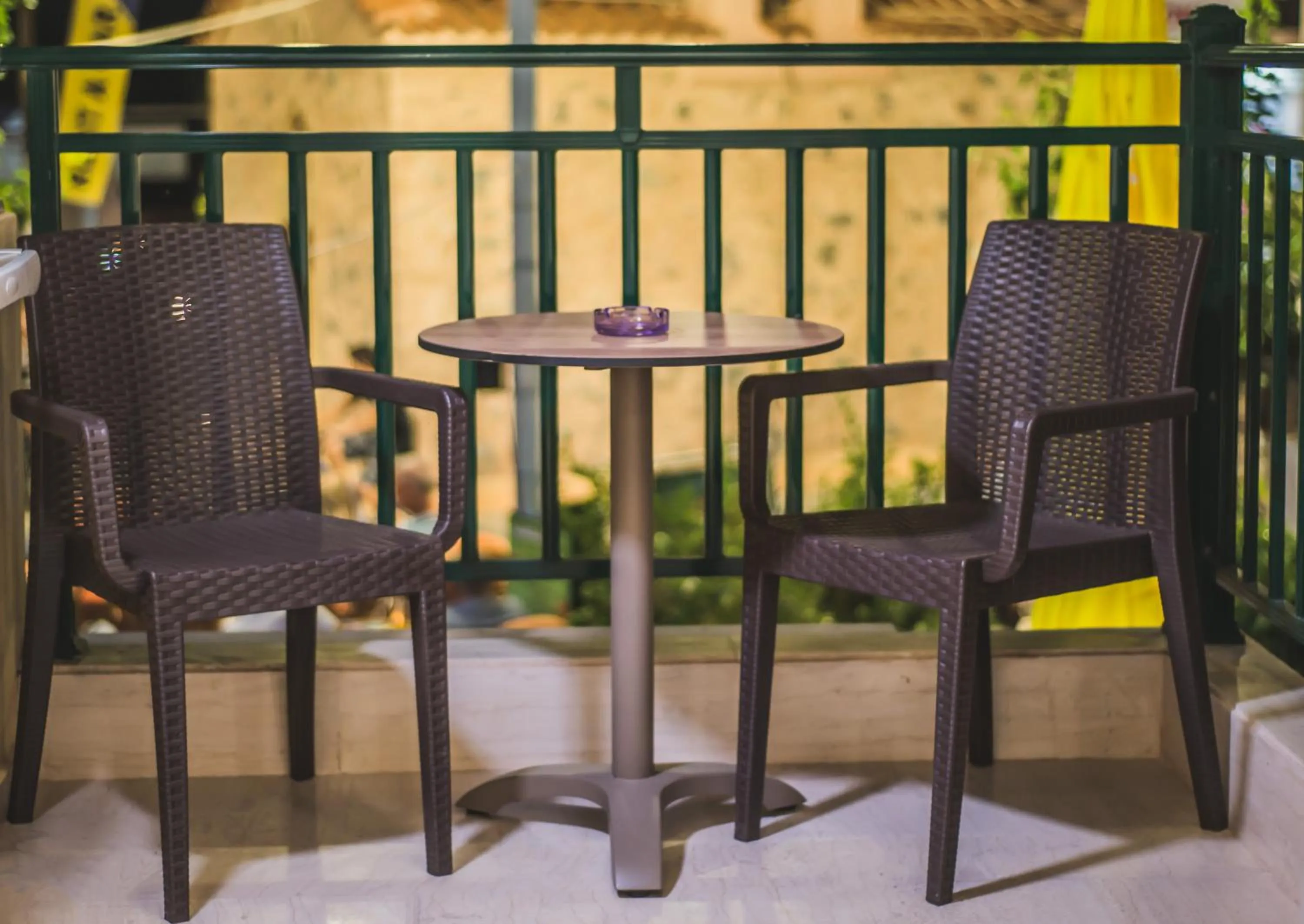 Balcony/Terrace in Stefania Studios by Estia