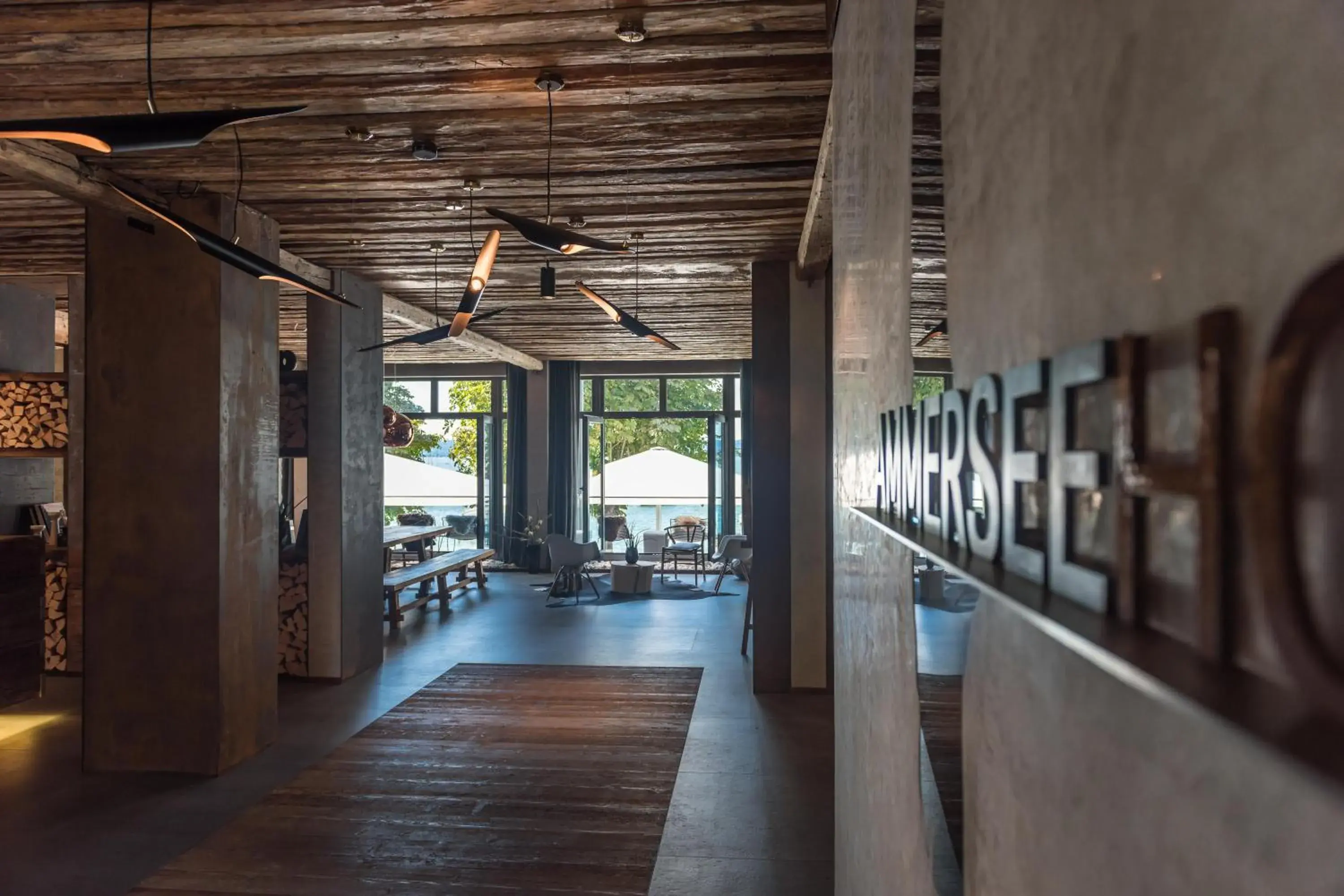 Lobby or reception in Ammersee-Hotel Lobby or reception in Ammersee-Hotel