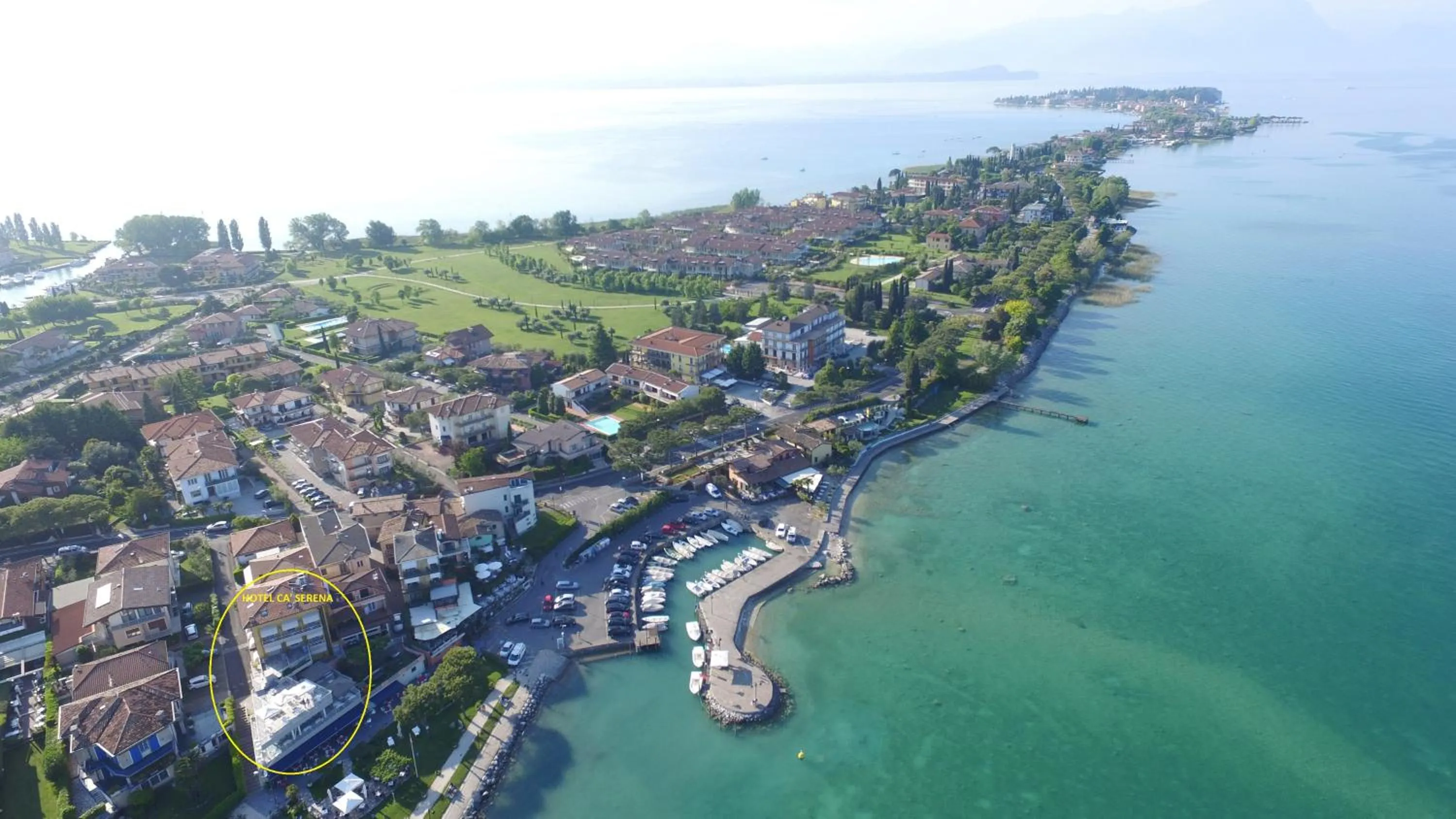 Natural landscape in Hotel Ca' Serena