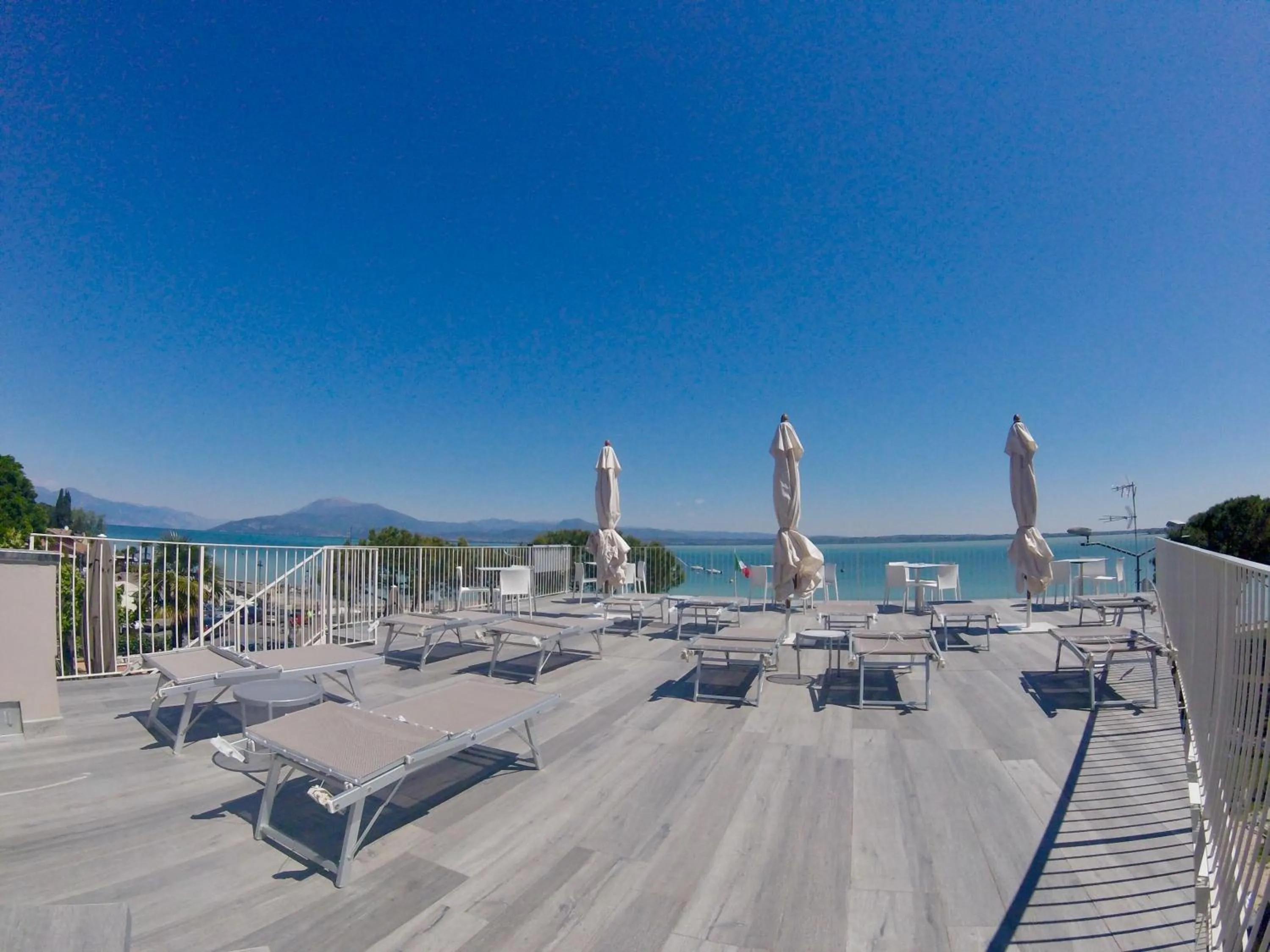 Balcony/Terrace in Hotel Ca' Serena