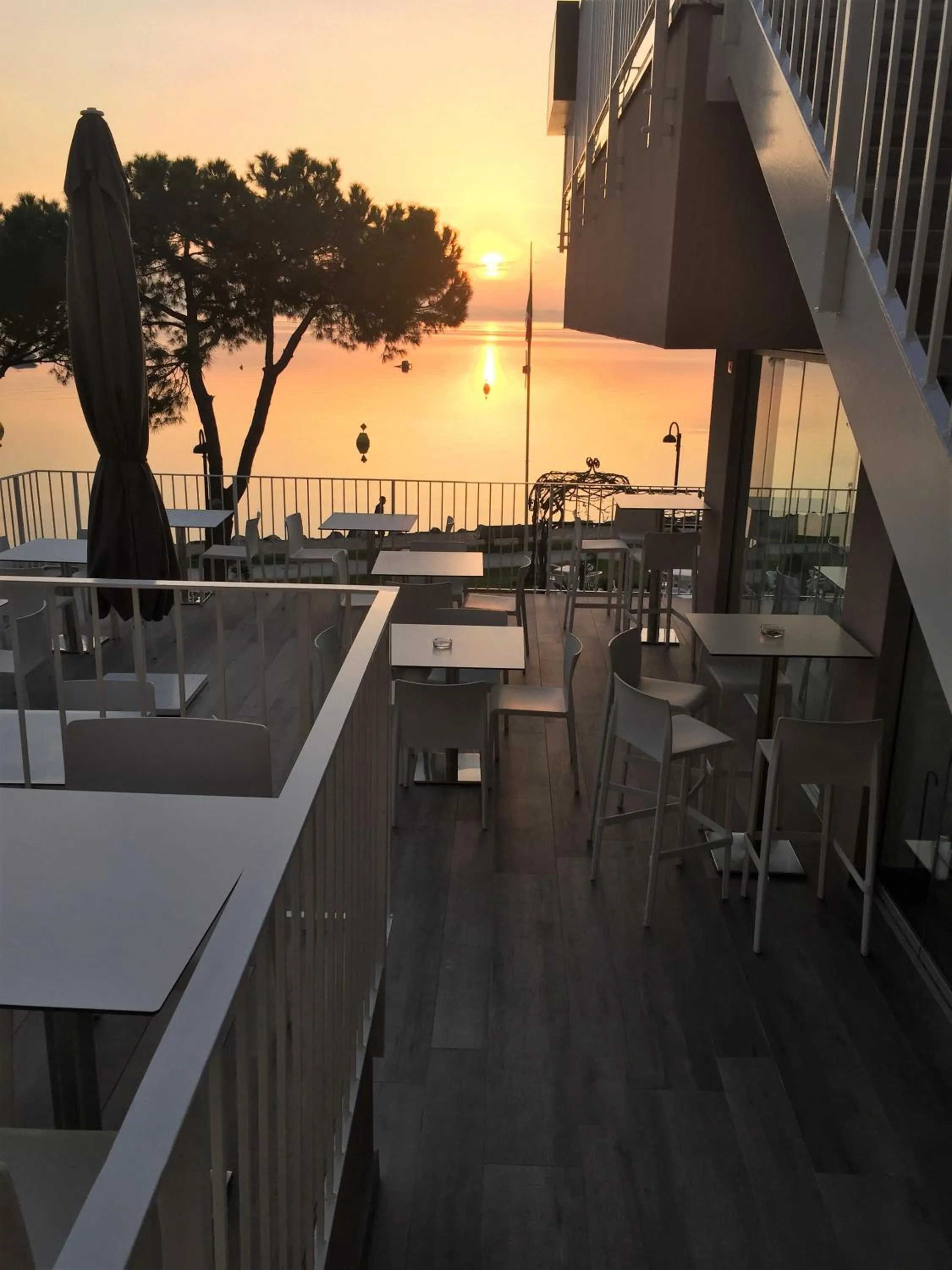 Balcony/Terrace in Hotel Ca' Serena