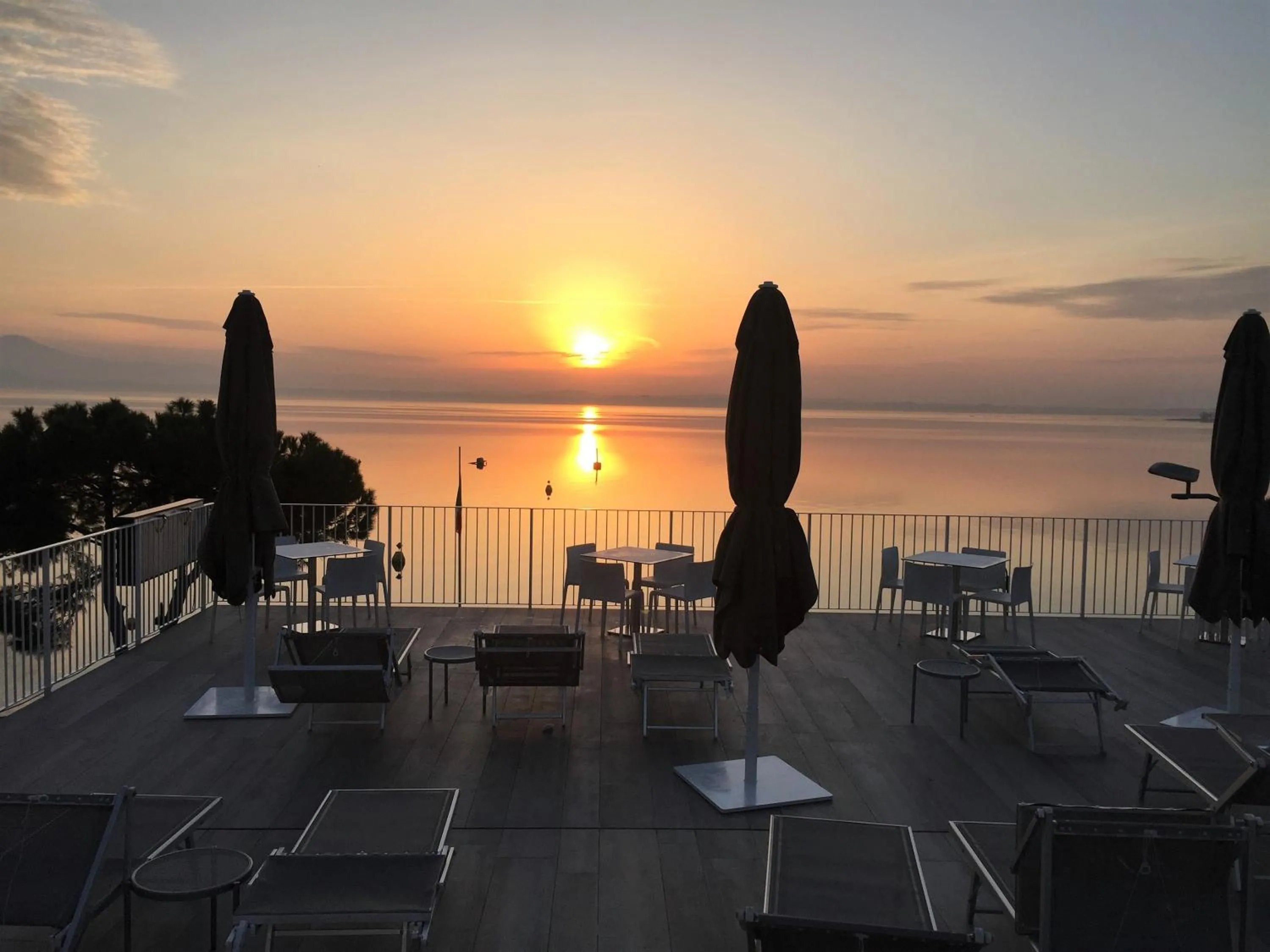 Balcony/Terrace in Hotel Ca' Serena
