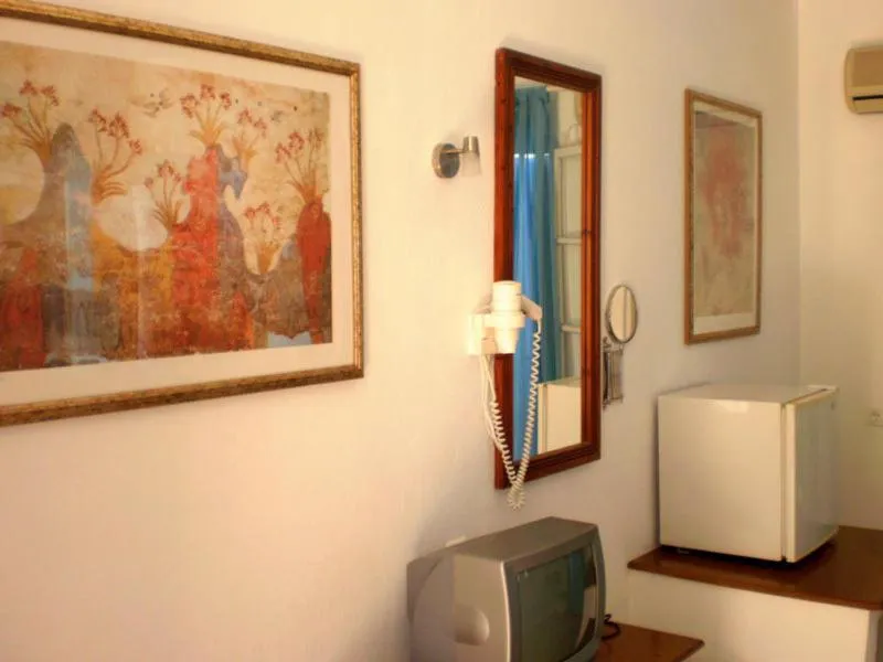 Decorative detail in Hotel Minoa