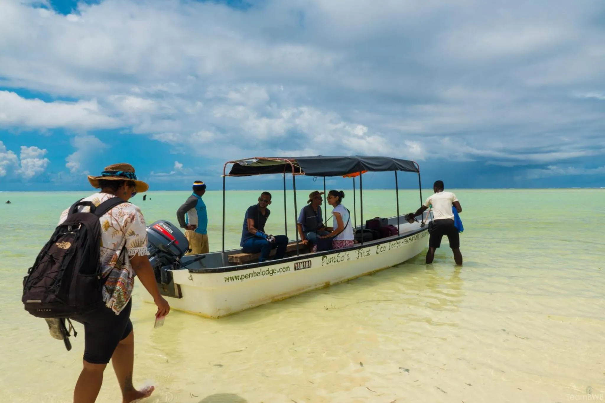 Beach in Pemba Eco Lodge