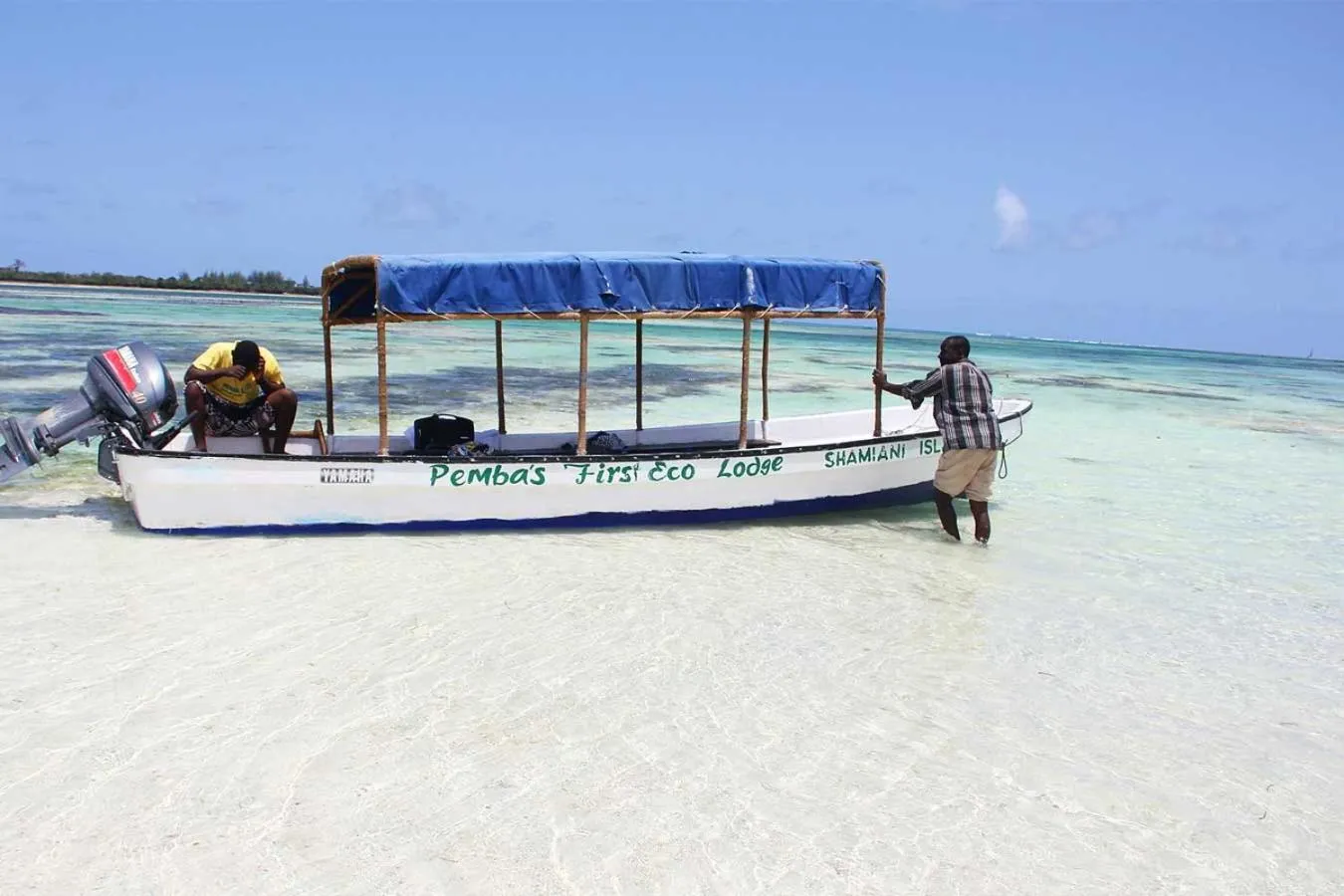 Beach in Pemba Eco Lodge