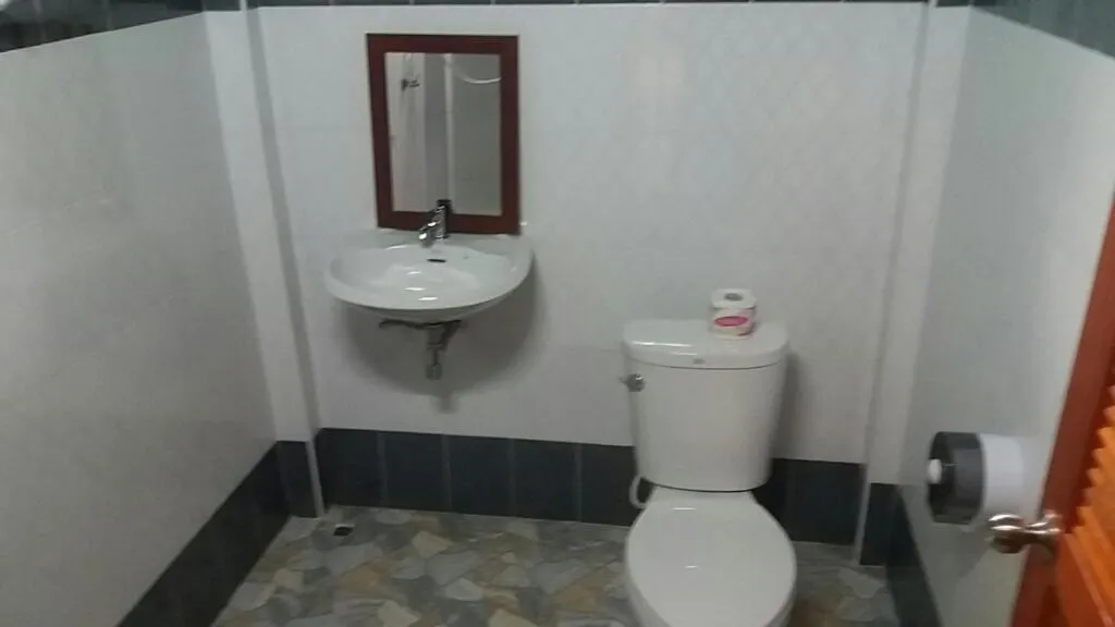 Bathroom in Jungle Hill Beach Bungalow