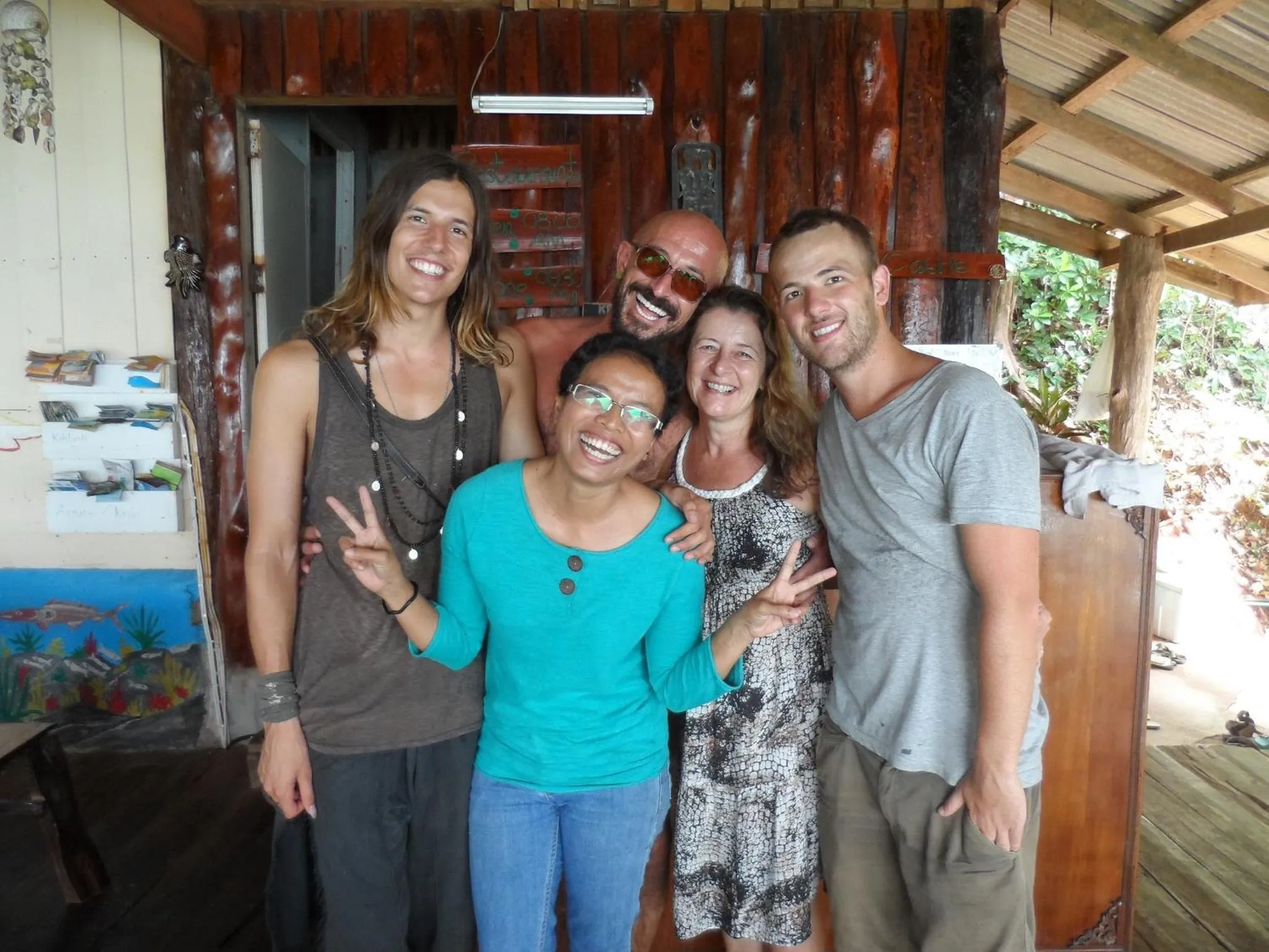 Staff in Jungle Hill Beach Bungalow