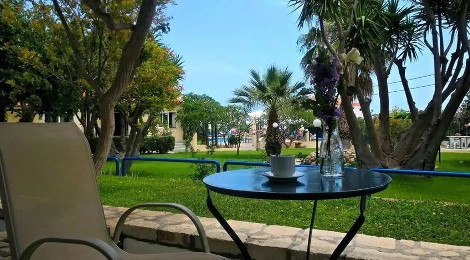 Garden view in Villa Vicky