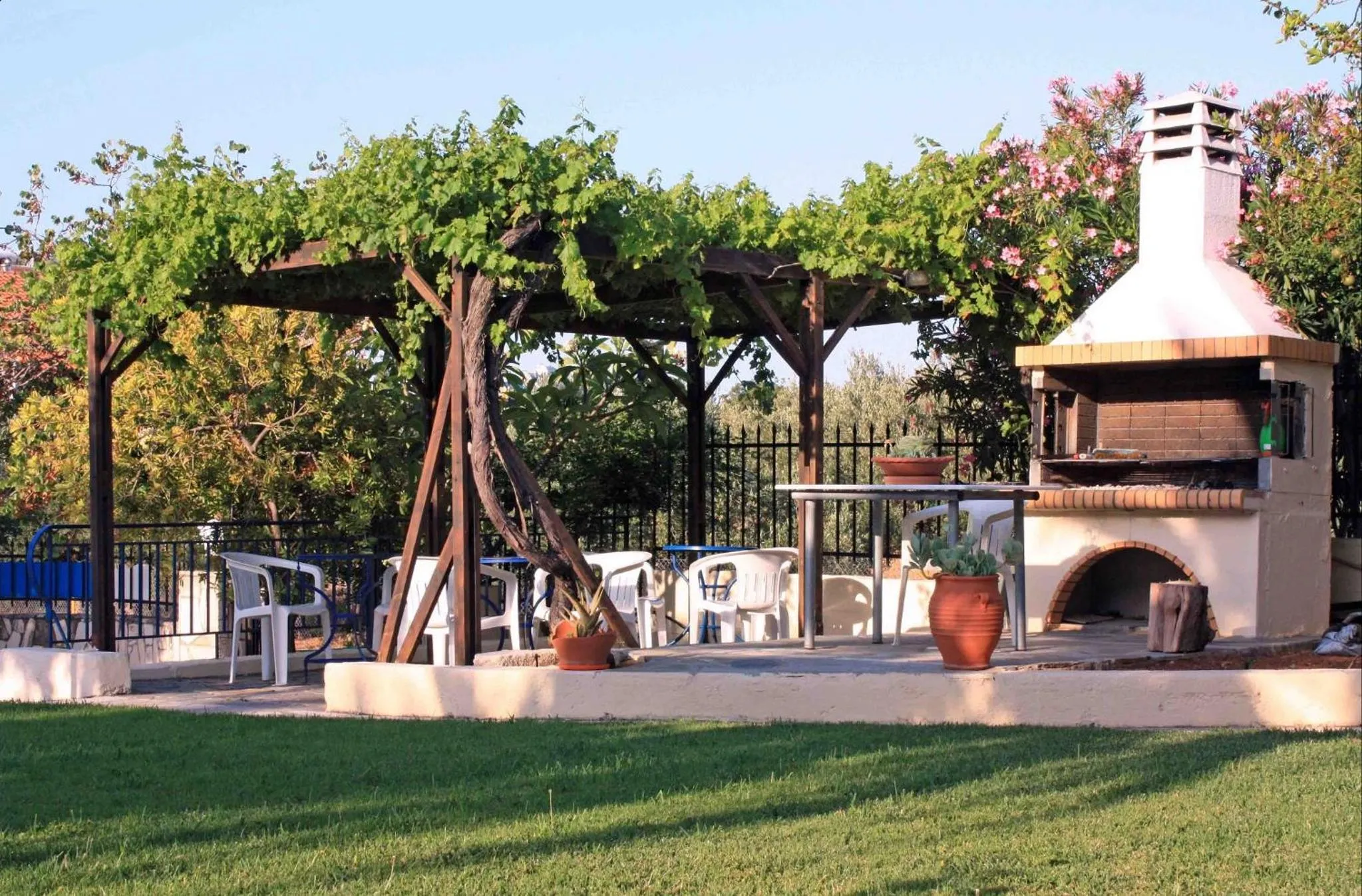 BBQ facilities in Villa Vicky