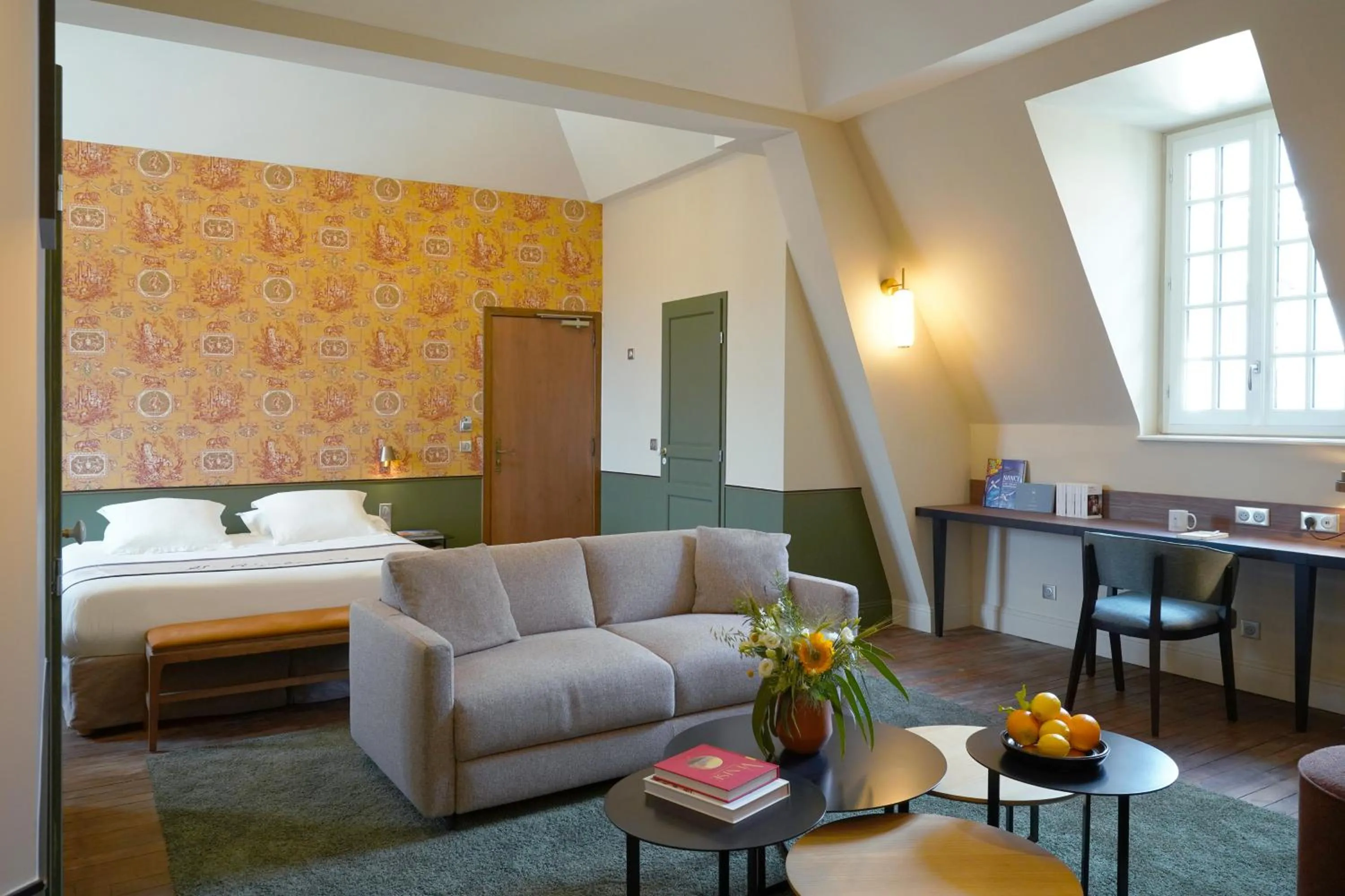 Bed in Hotel Des Prélats