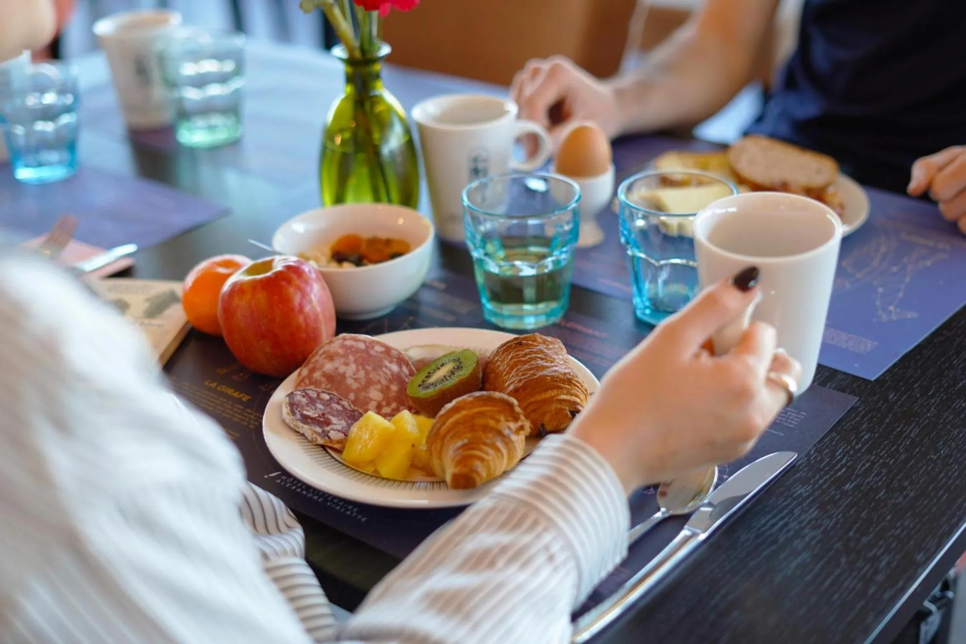 Breakfast in Hotel Des Prélats