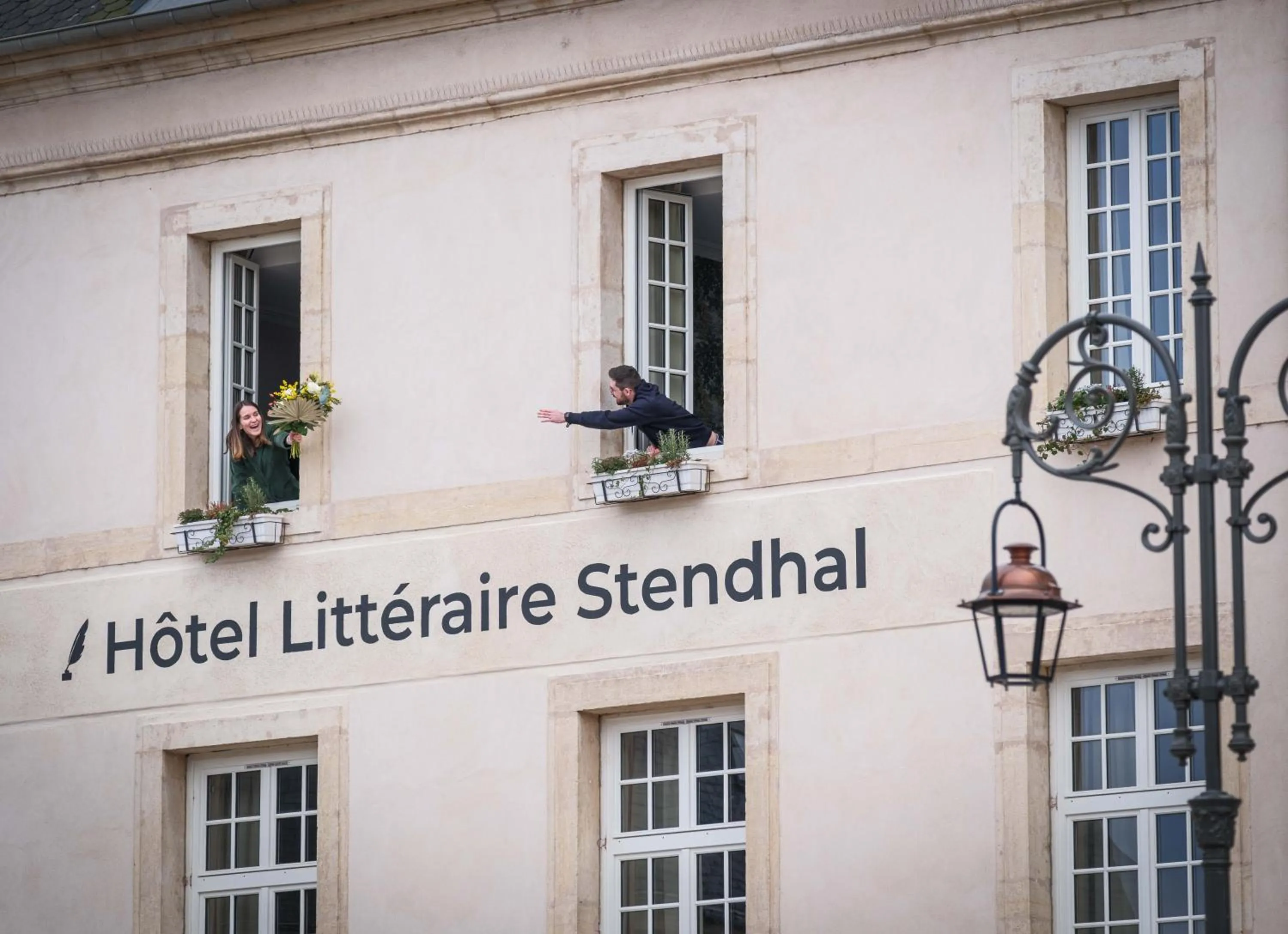 Property building in Hôtel Littéraire Stendhal et Spa