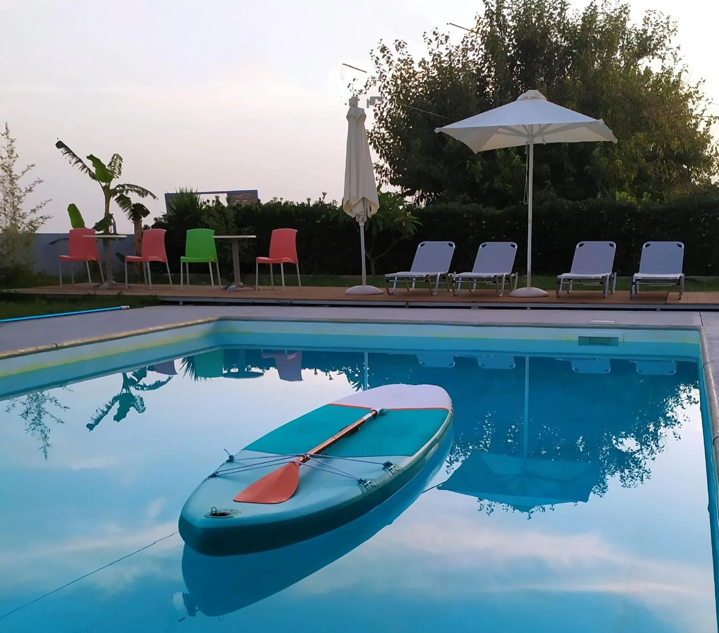 Pool view in Banana Moon