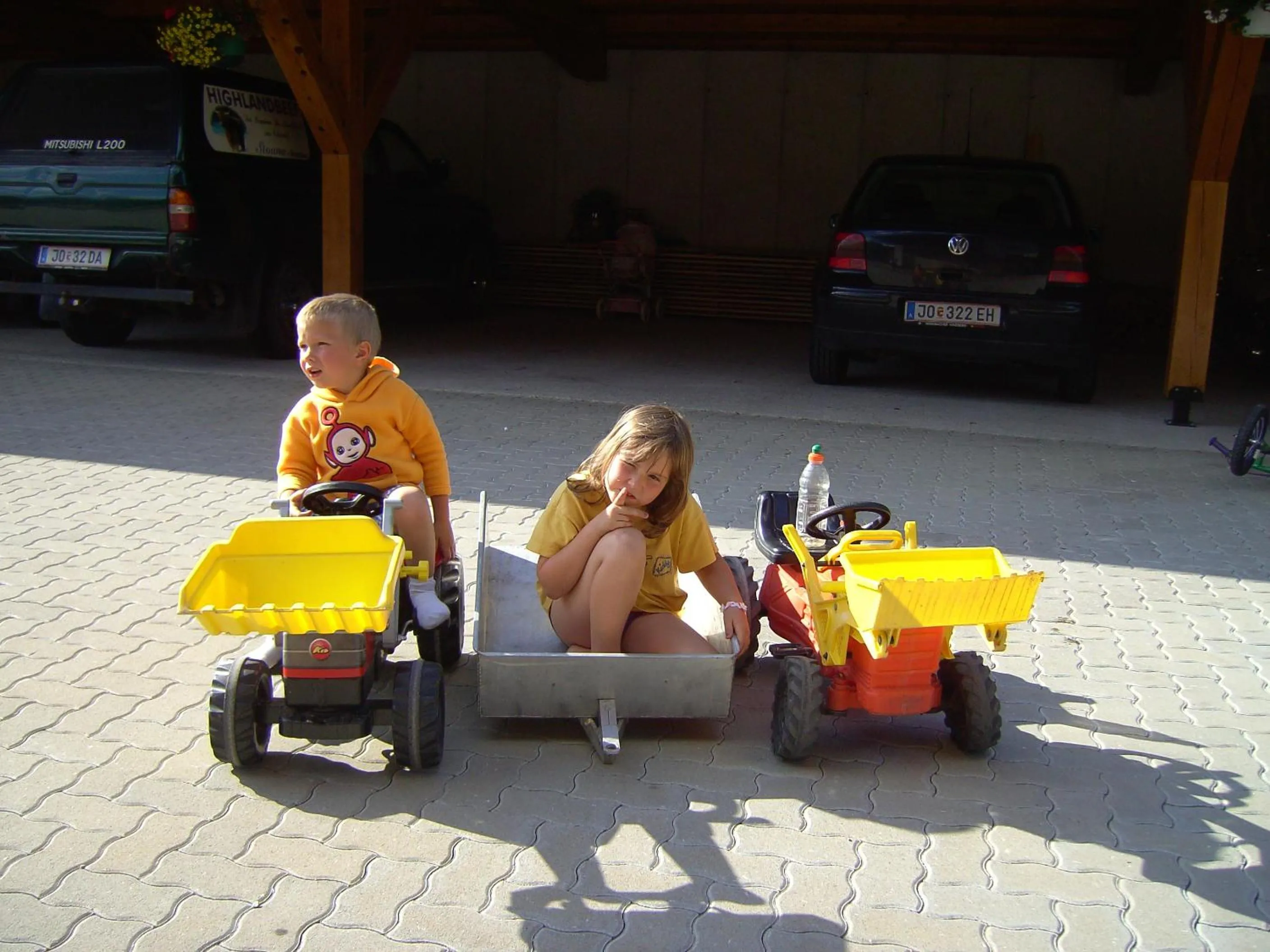 Children play ground in Untersteinhof