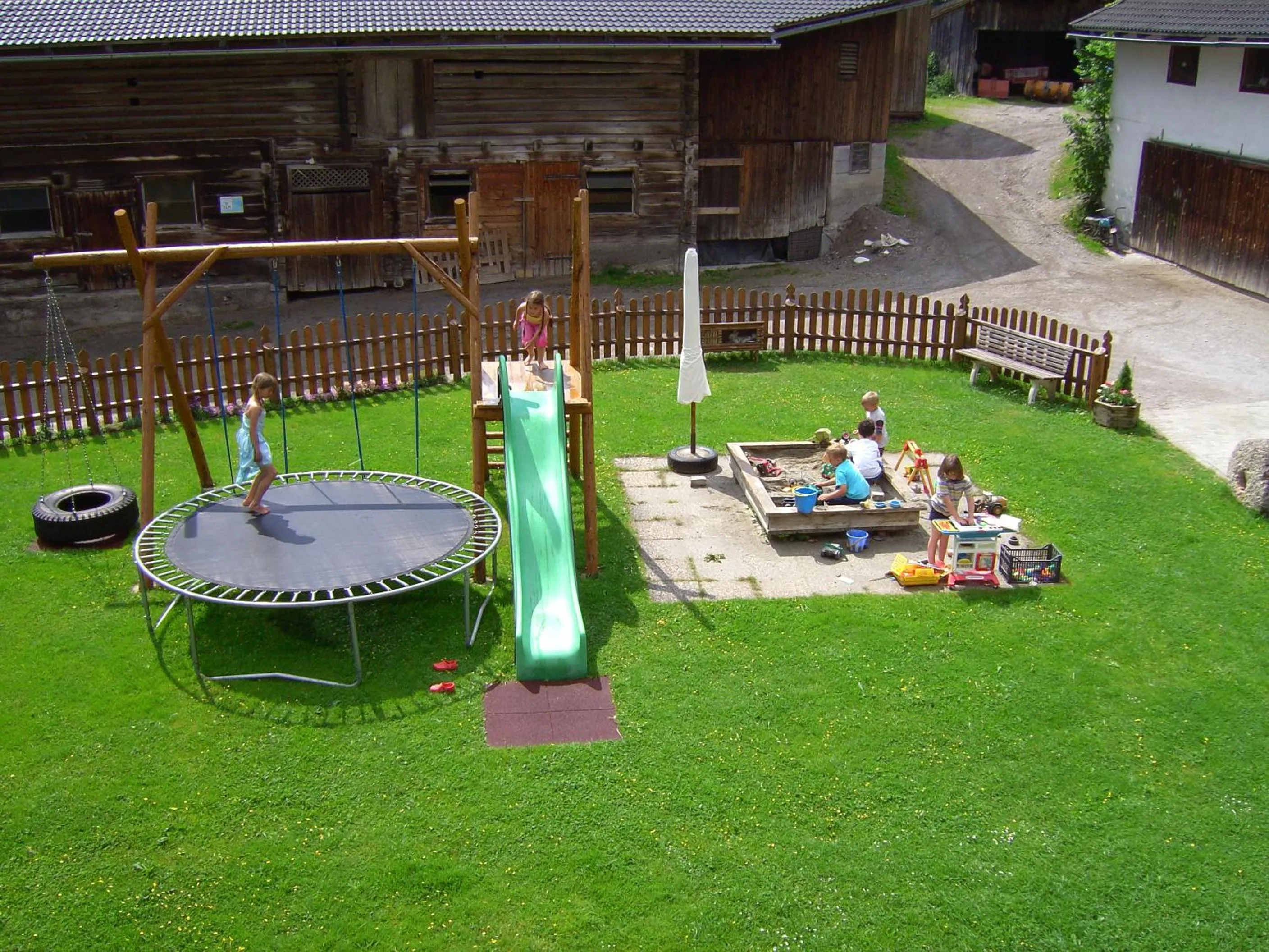 Children play ground in Untersteinhof
