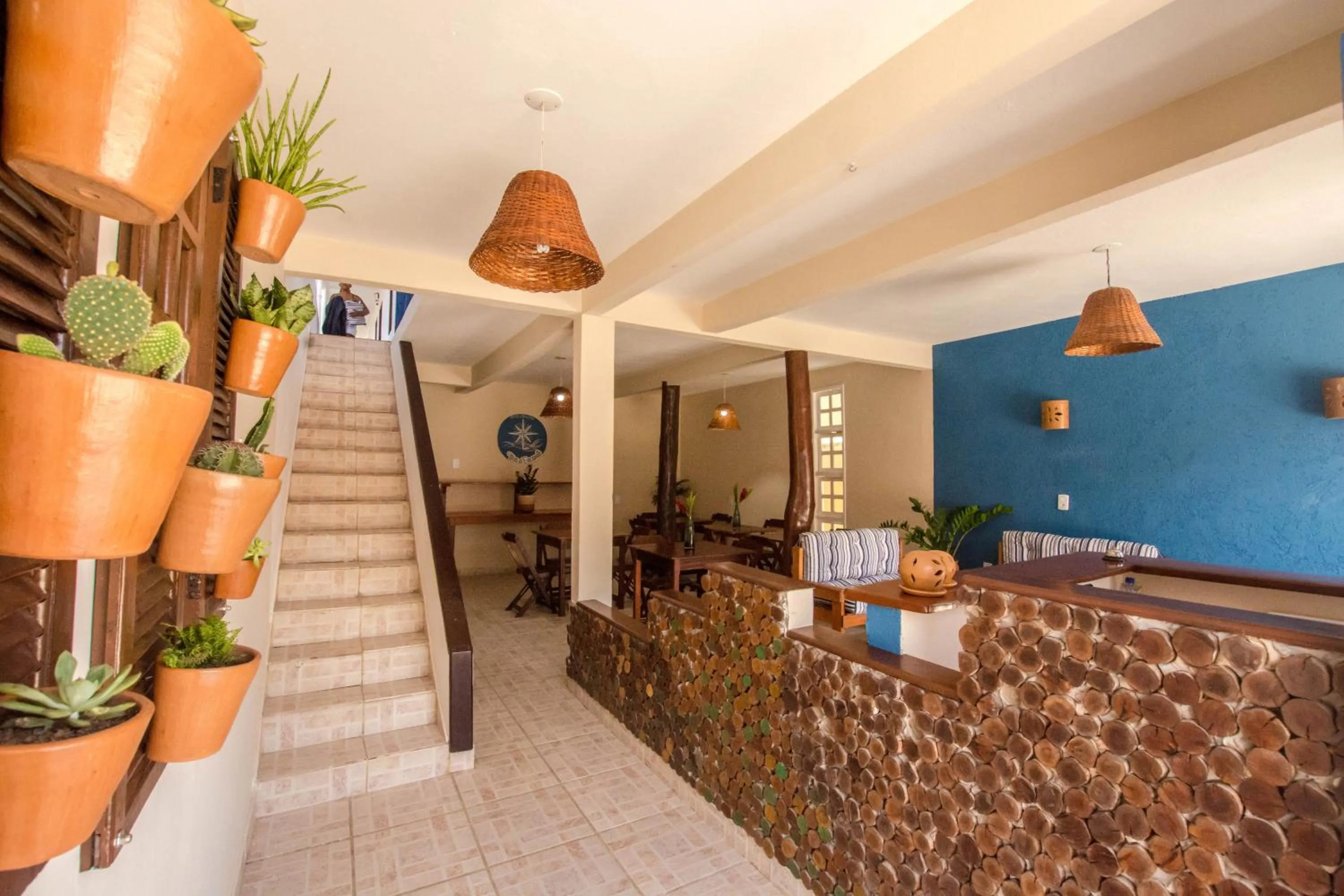 Decorative detail in Pousada Ilha do Encanto