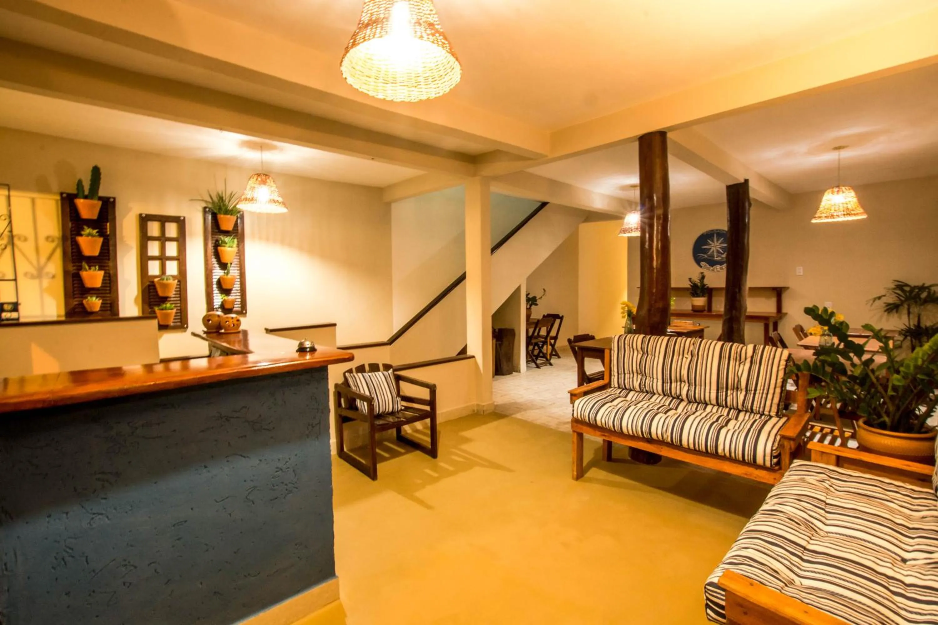 Lobby or reception in Pousada Ilha do Encanto