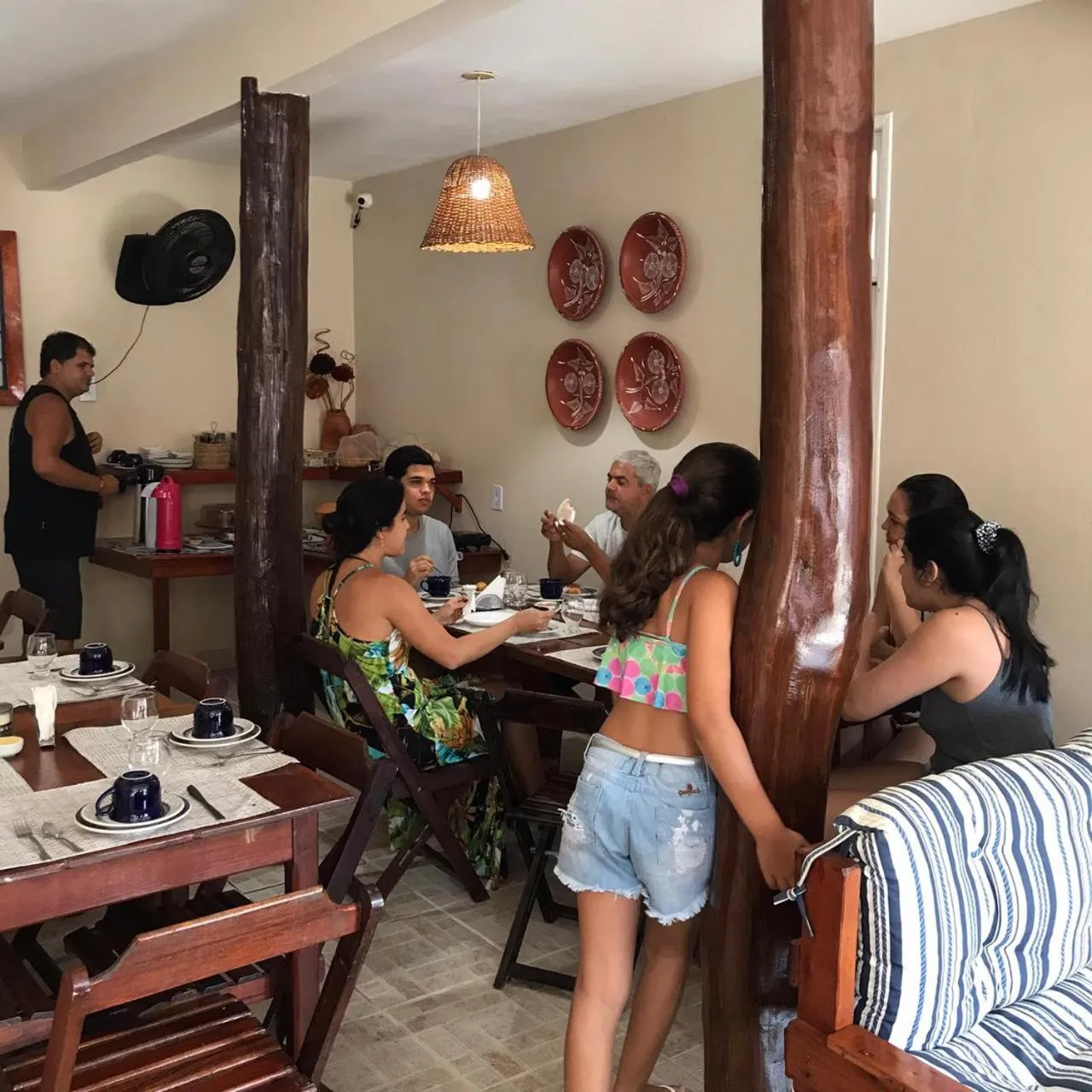 Breakfast in Pousada Ilha do Encanto