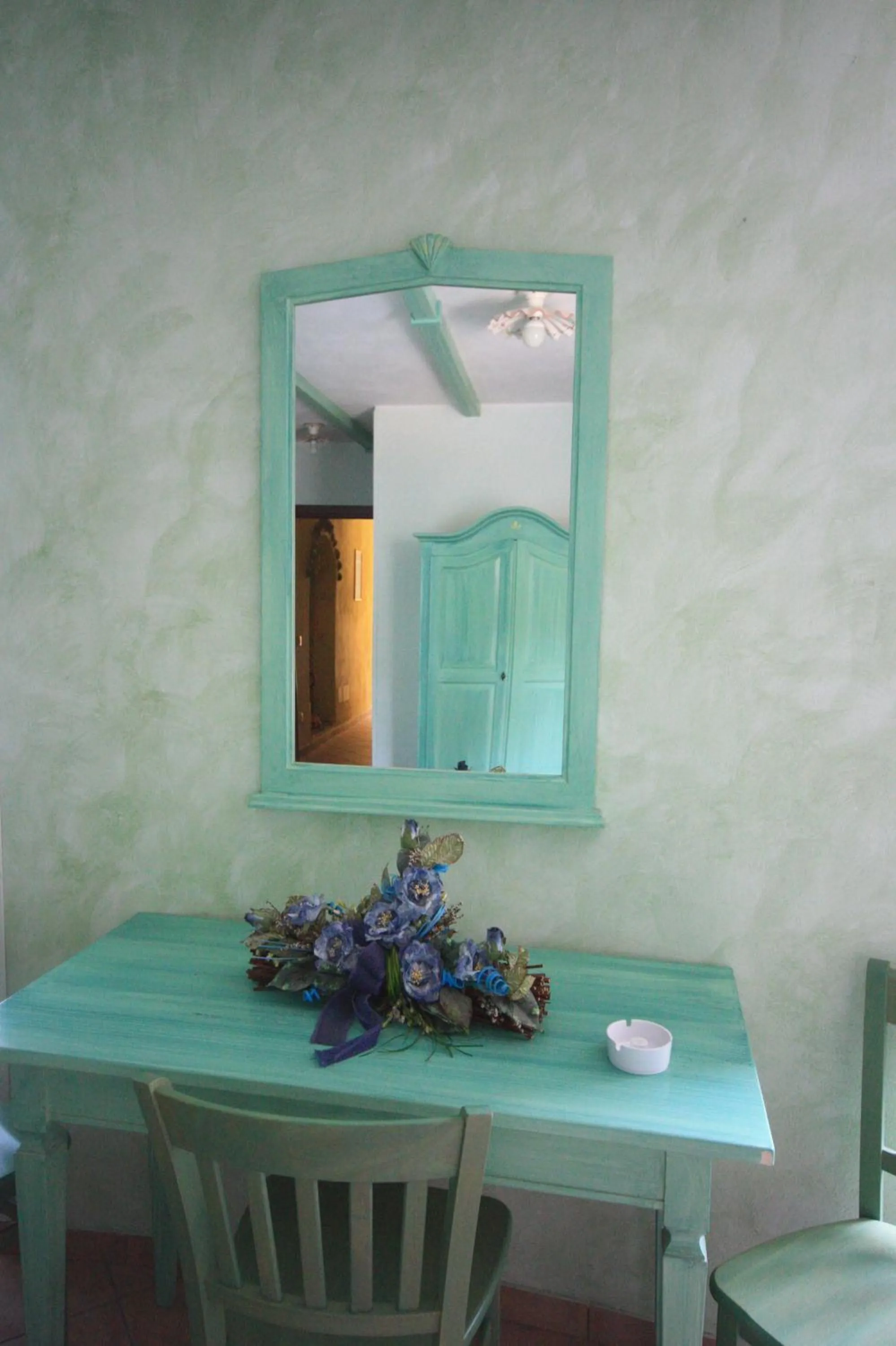 Decorative detail in Albergo Belvedere