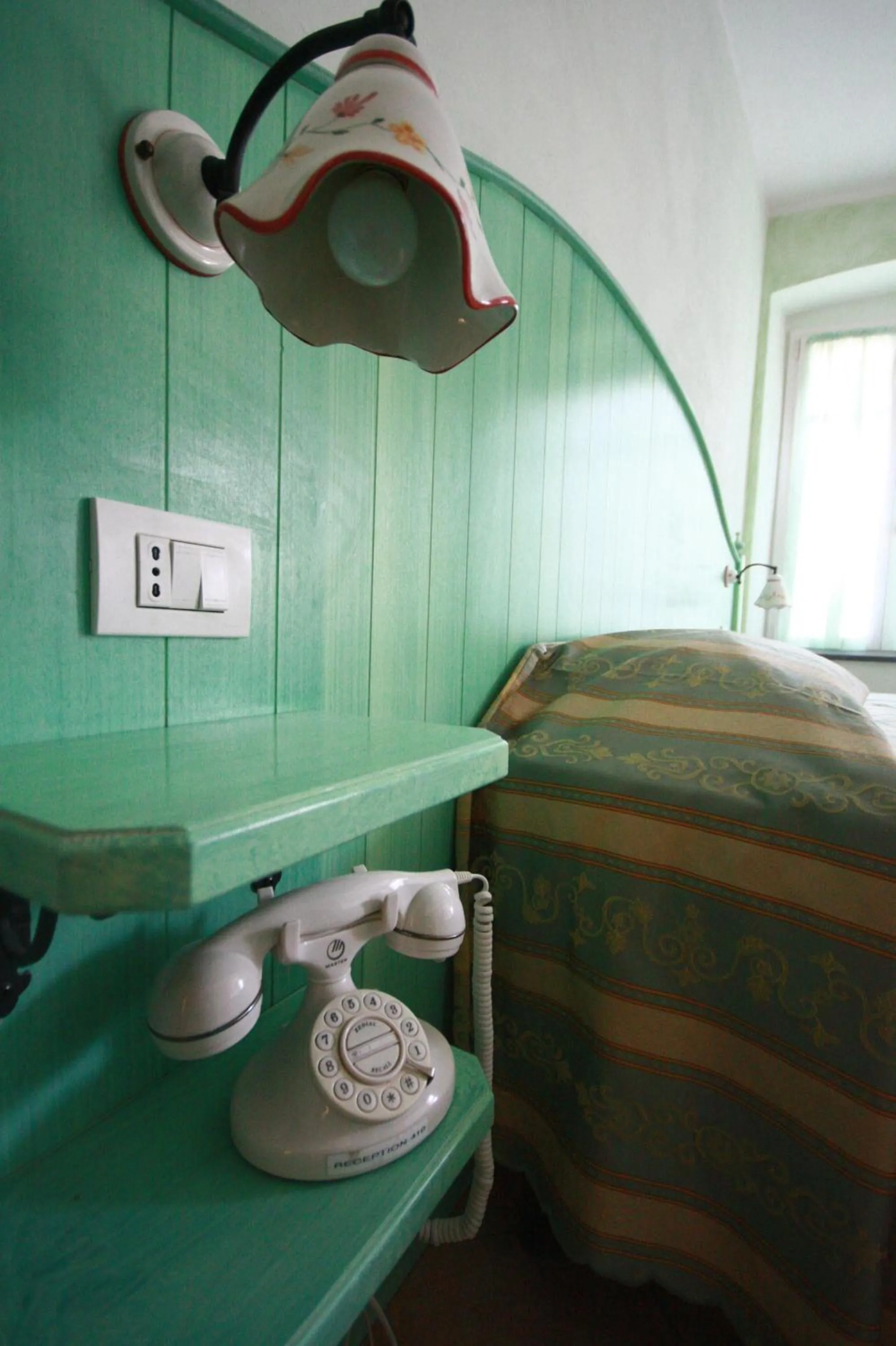 Decorative detail in Albergo Belvedere