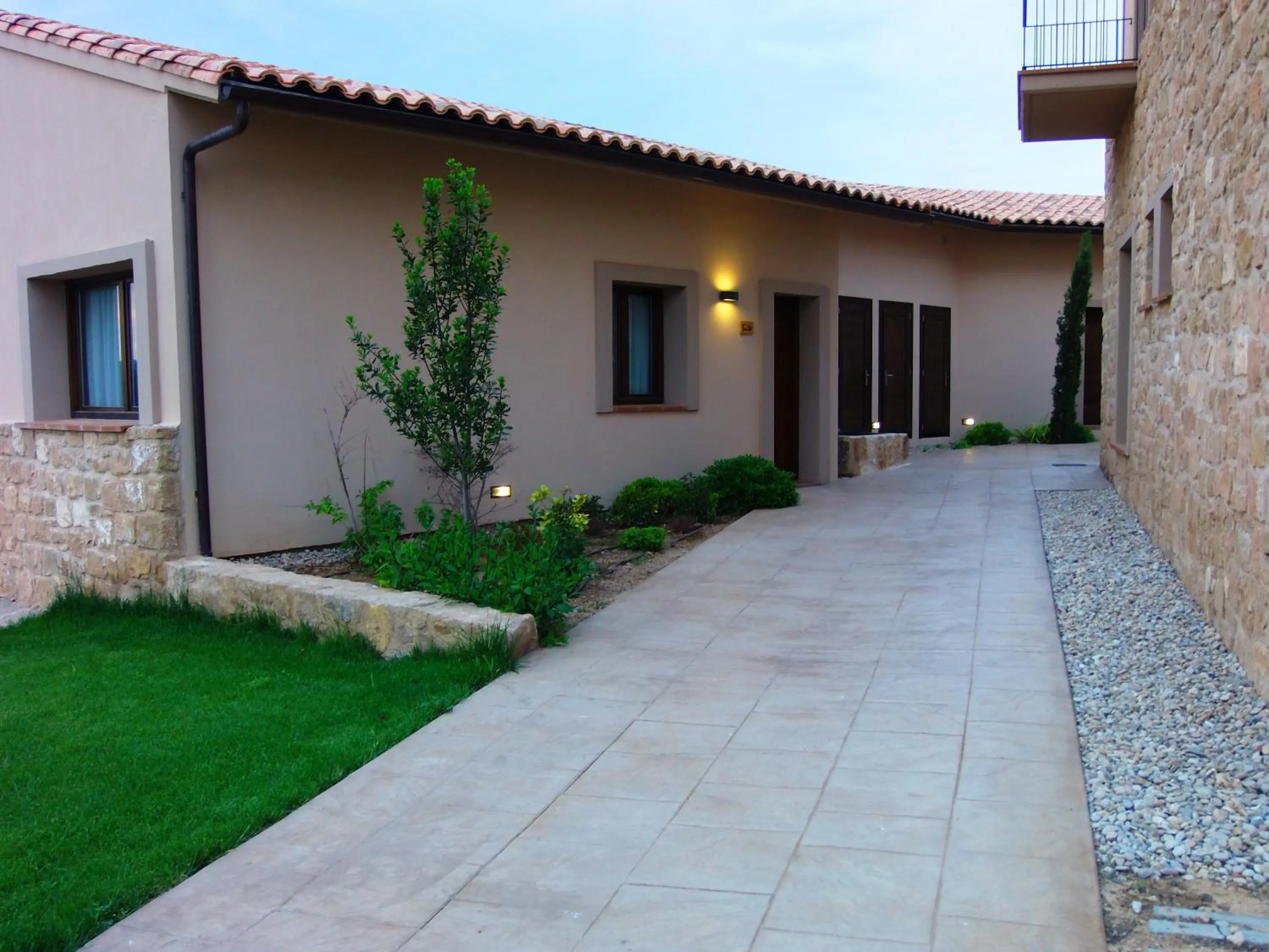 Patio in Hotel Villa Monter