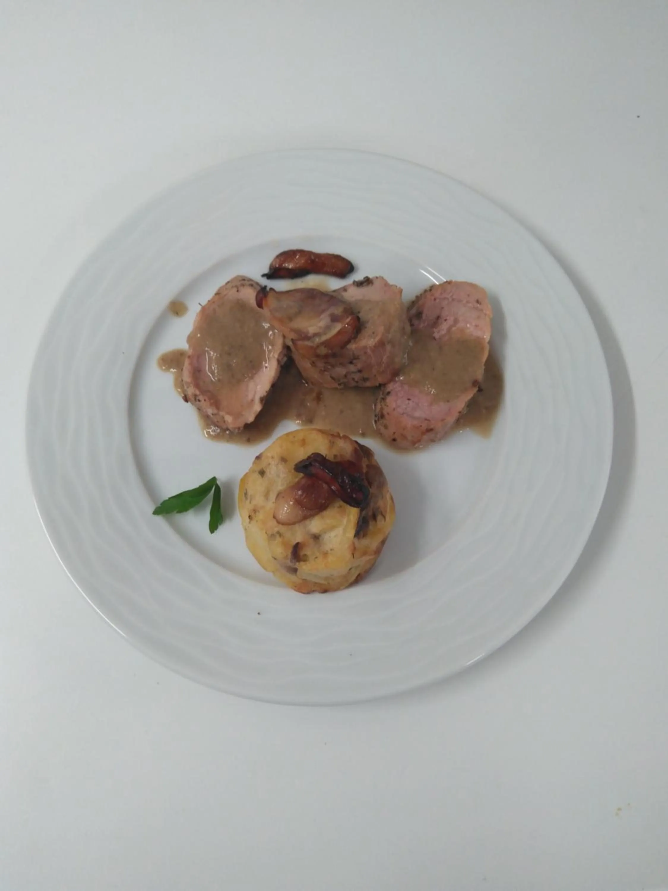 Food close-up in Hotel Villa Monter