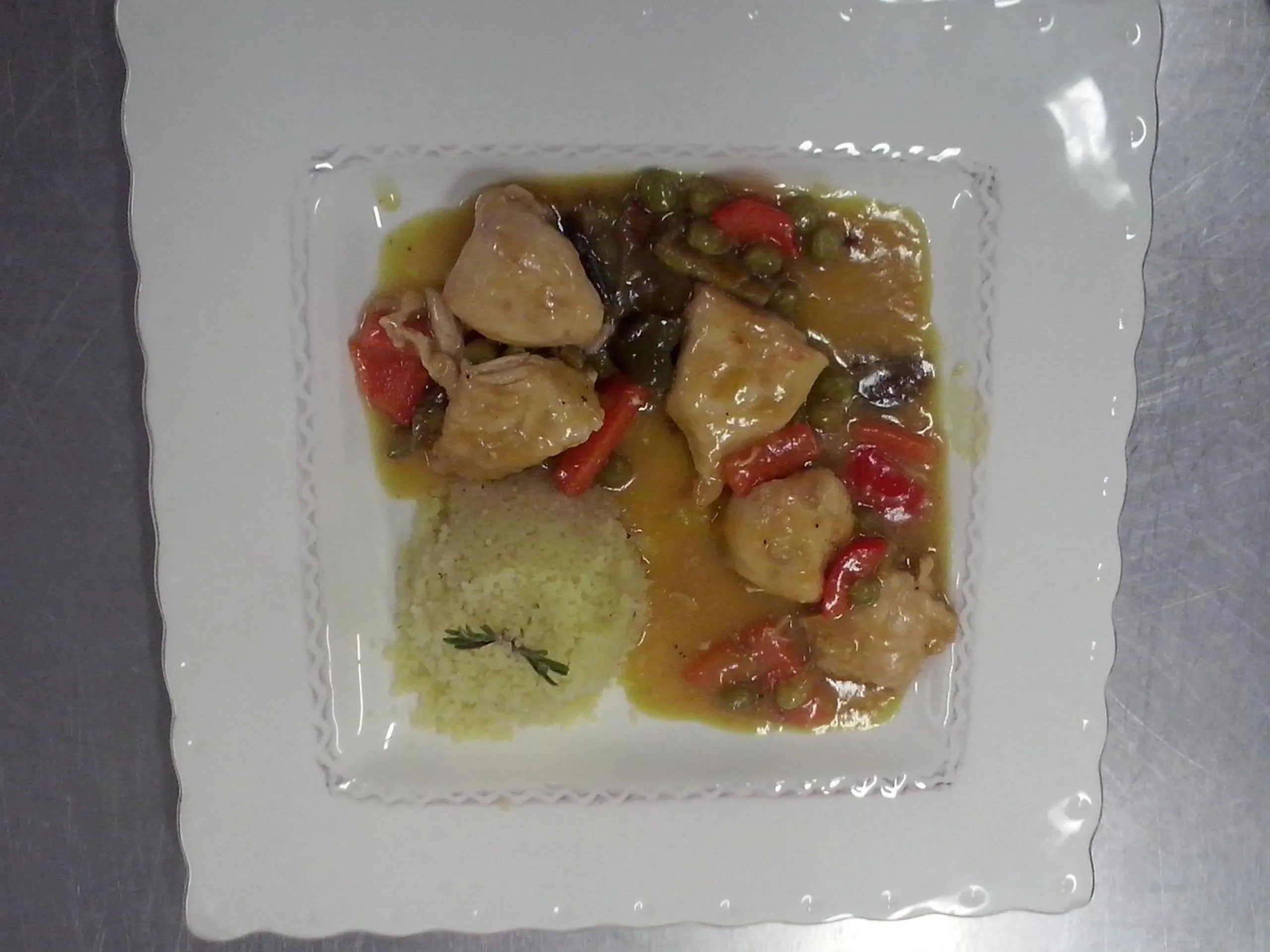 Food close-up in Hotel Villa Monter