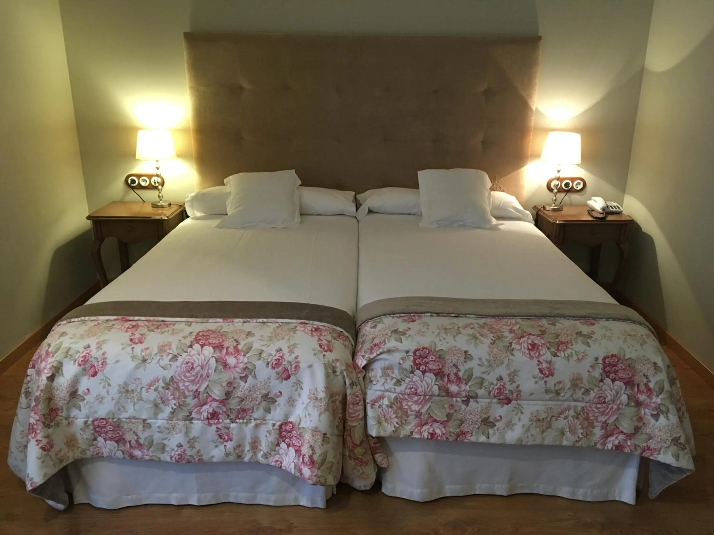 Bed in Hotel Villa Monter