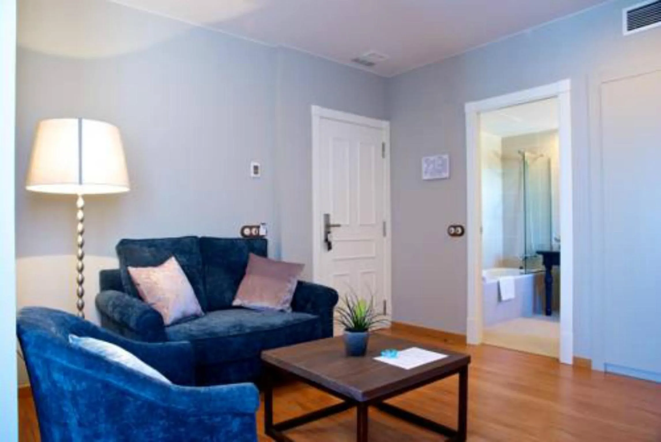 Bed in Hotel Villa Monter