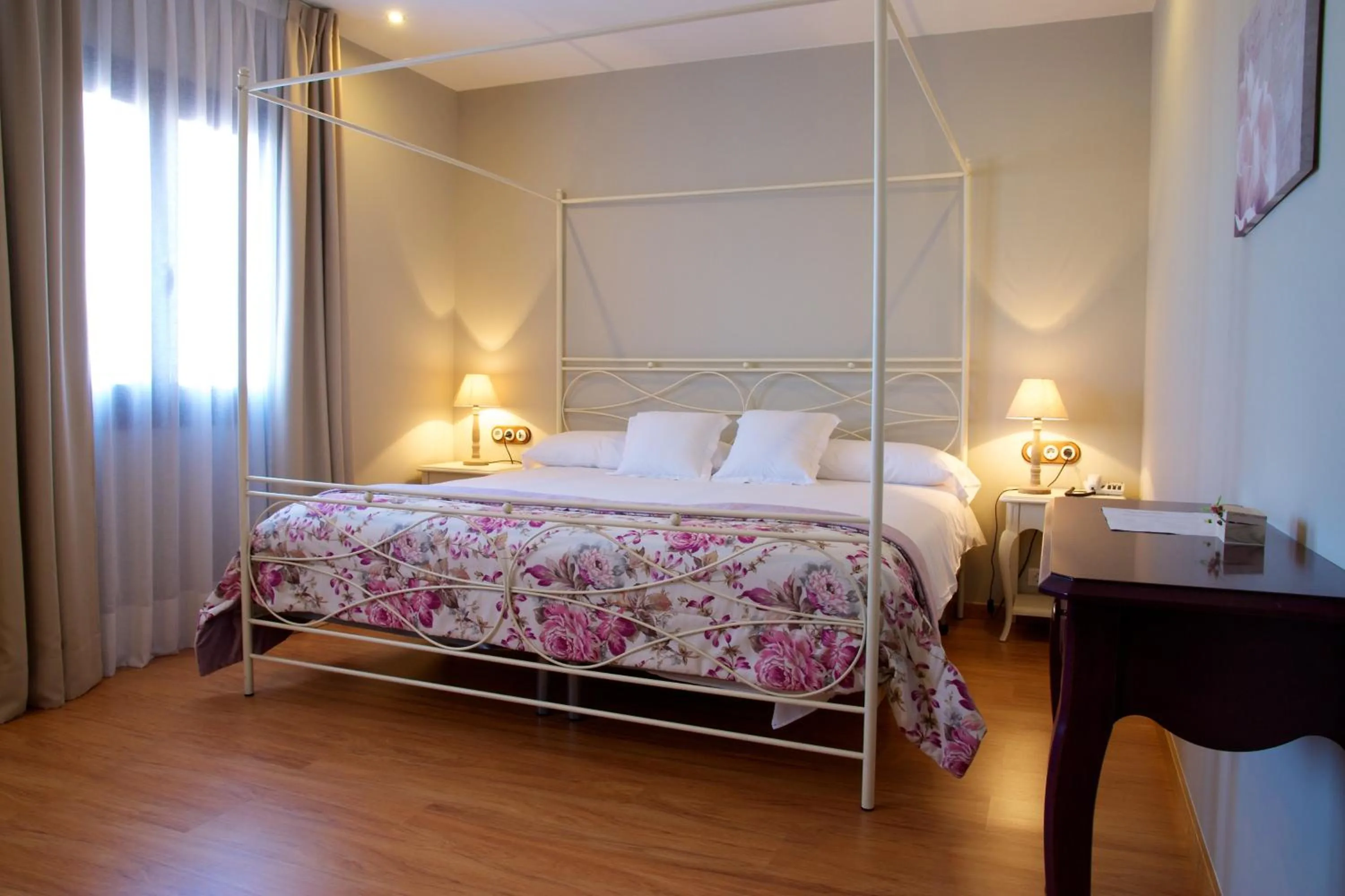 Bed in Hotel Villa Monter