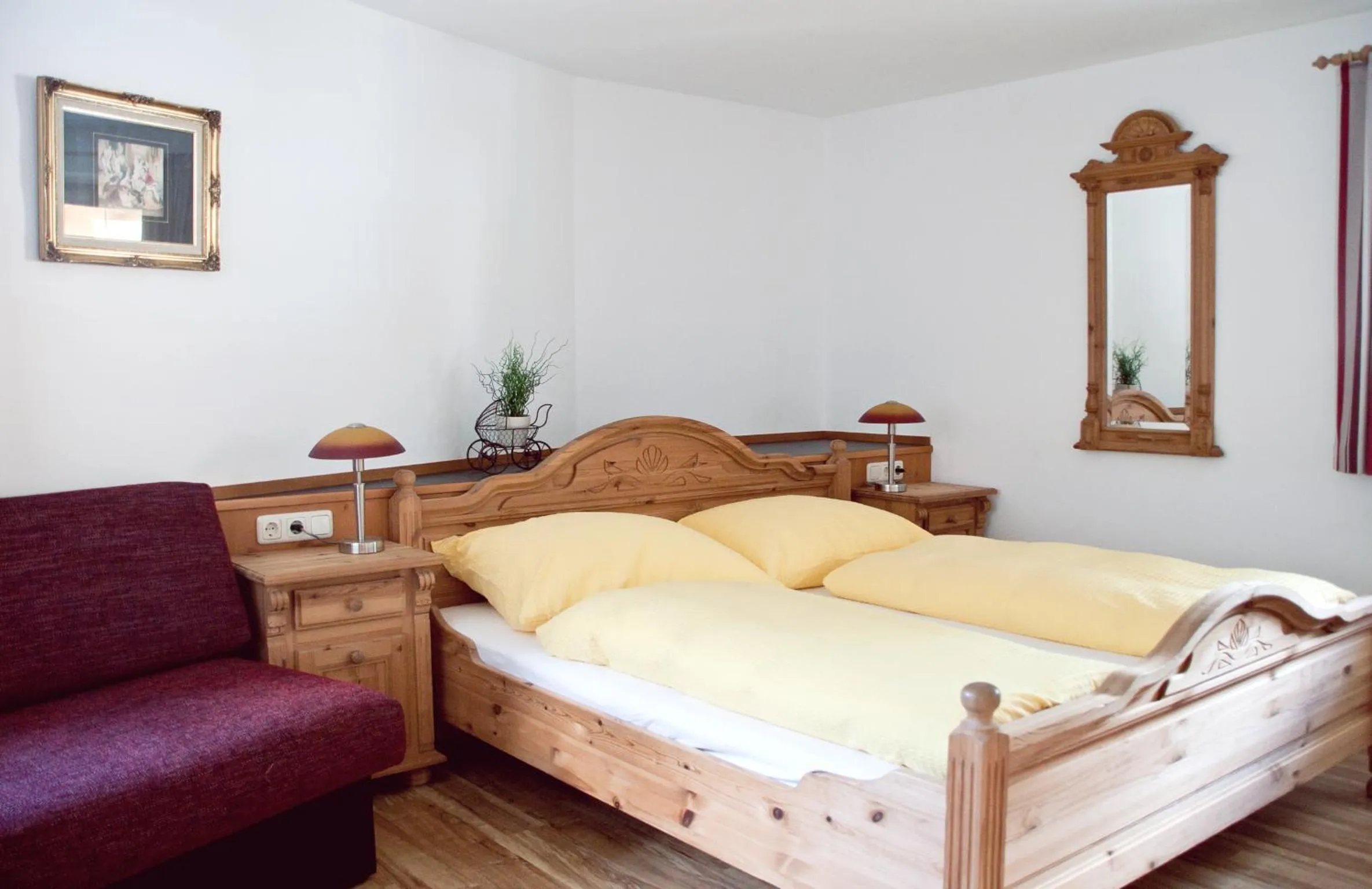 Photo of the whole room, Bed in Hotel & Suites Glück Auf