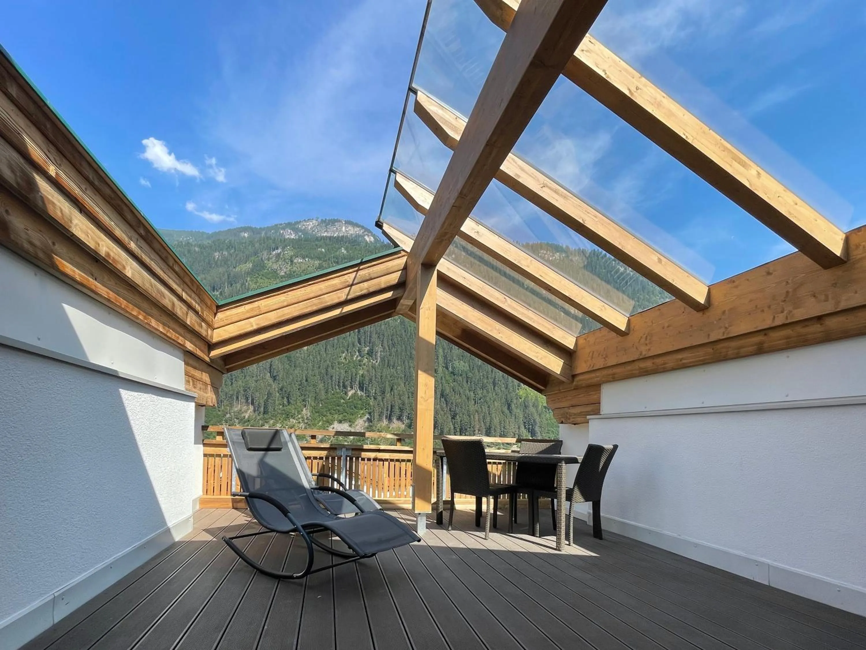 Balcony/Terrace in Hotel & Suites Glück Auf