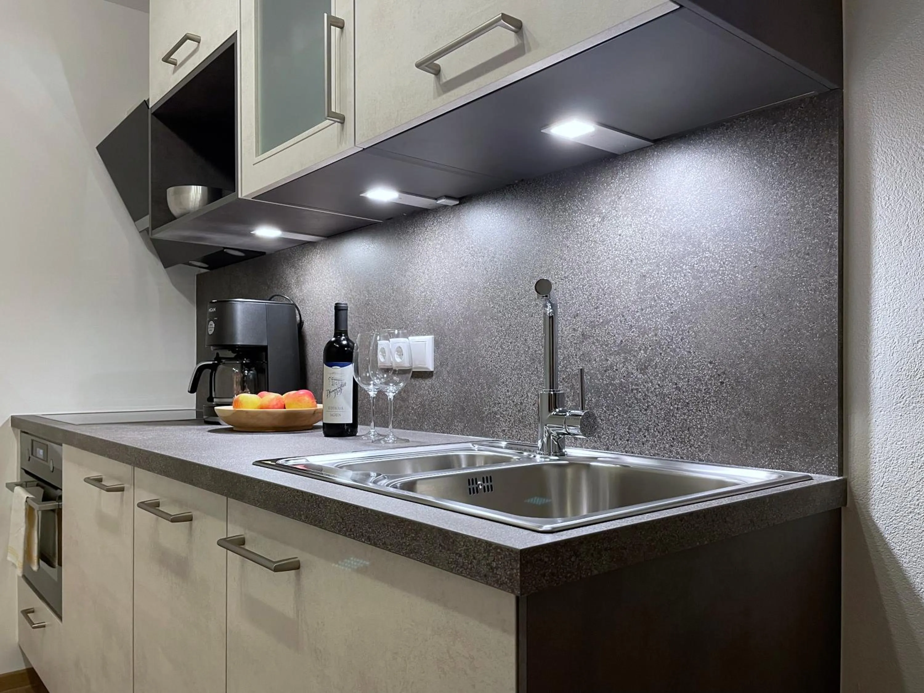 kitchen in Hotel & Suites Glück Auf