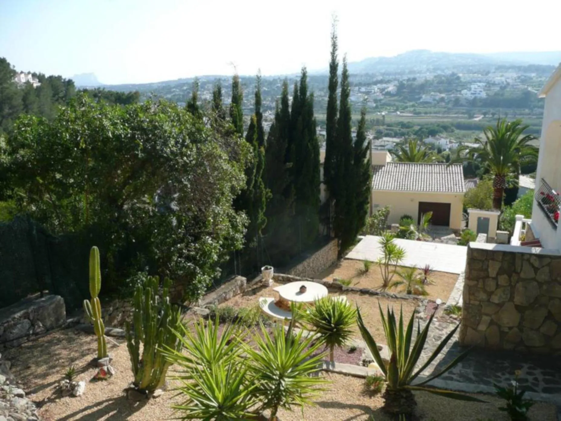 Garden in FerienwohnungMoraira