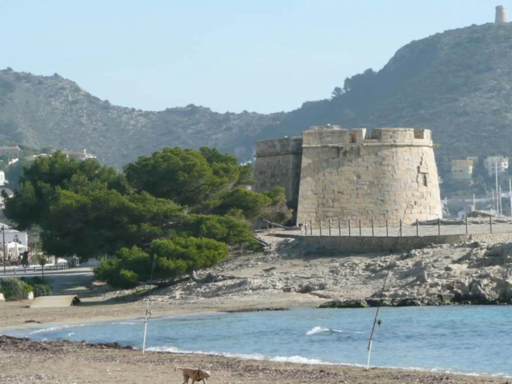 Beach in FerienwohnungMoraira