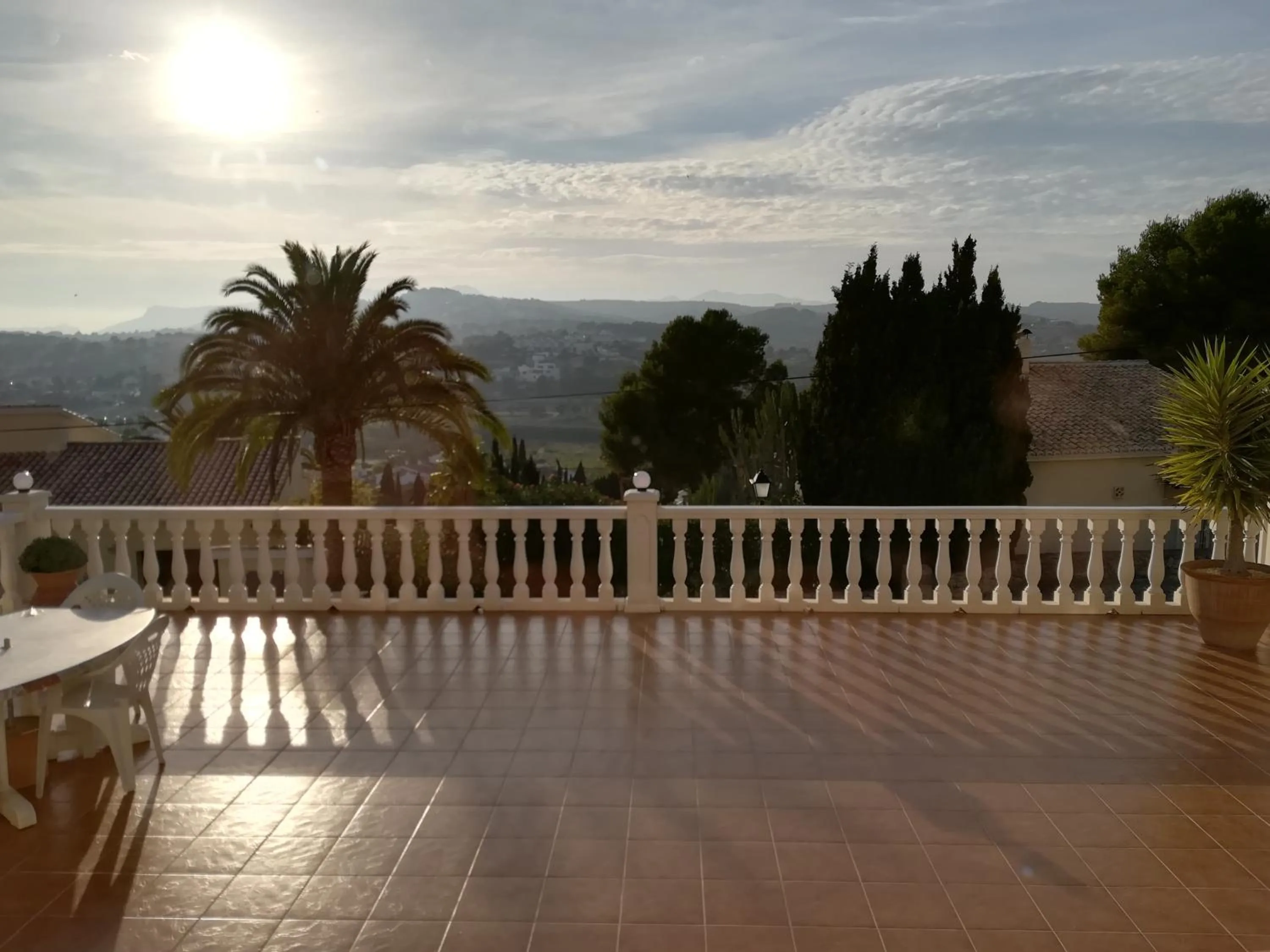Balcony/Terrace in FerienwohnungMoraira