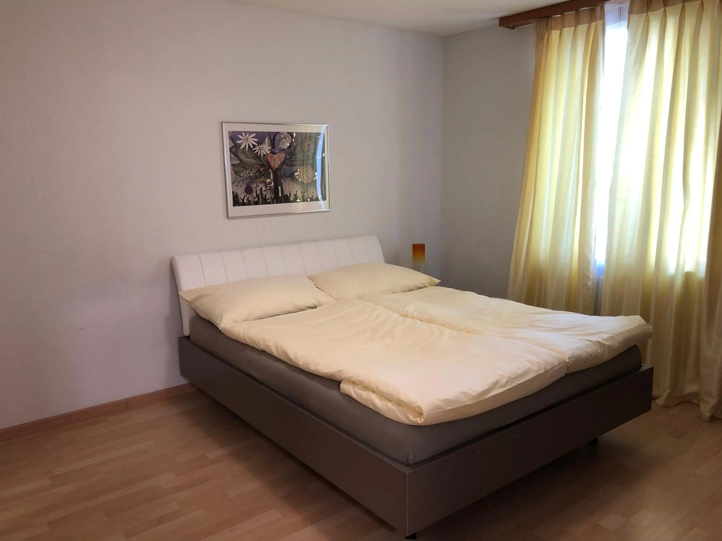 Bed in SASS APARTHOTEL