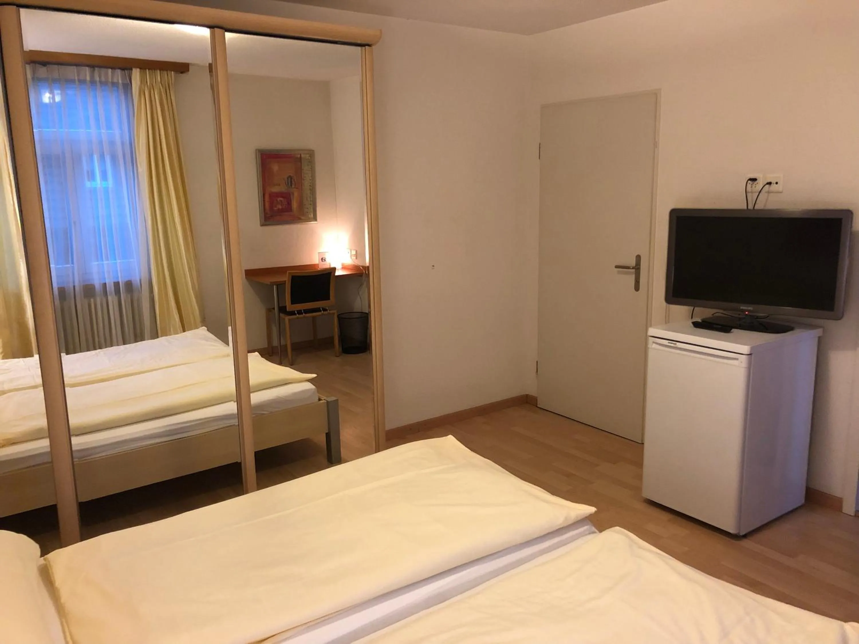 Bed in SASS APARTHOTEL