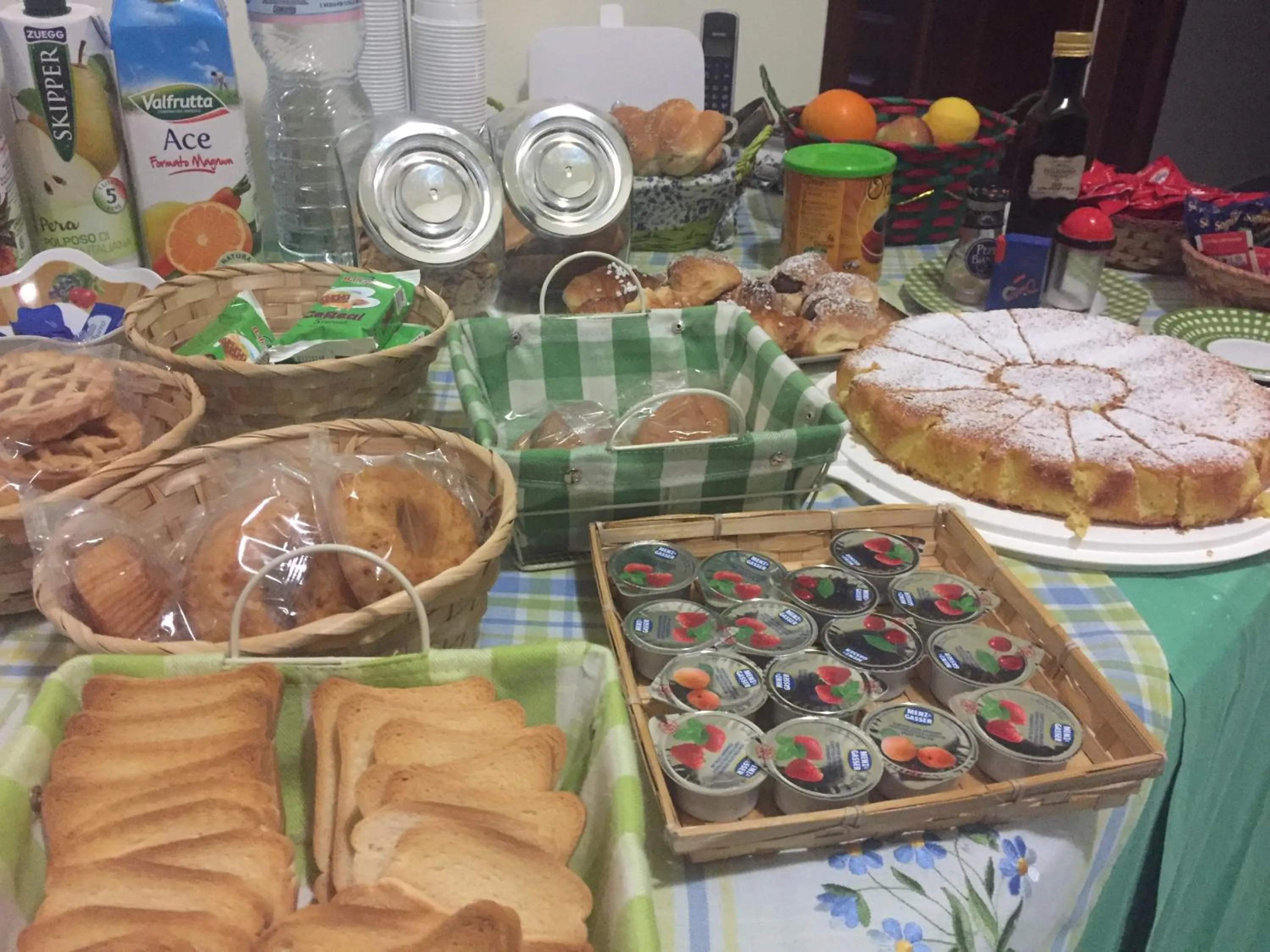 Food and drinks in Le 5 Torri